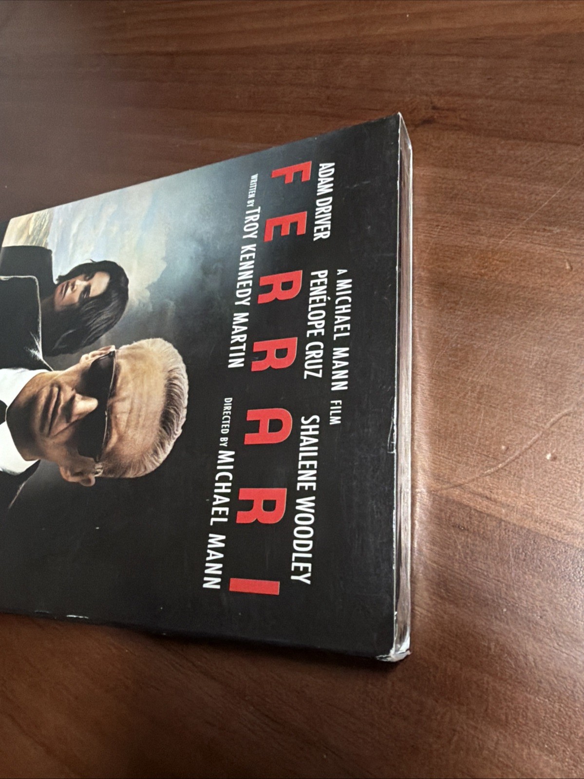 Ferrari (DVD, 2023) New Adam Driver SlipCover Michael Mann Action Flick