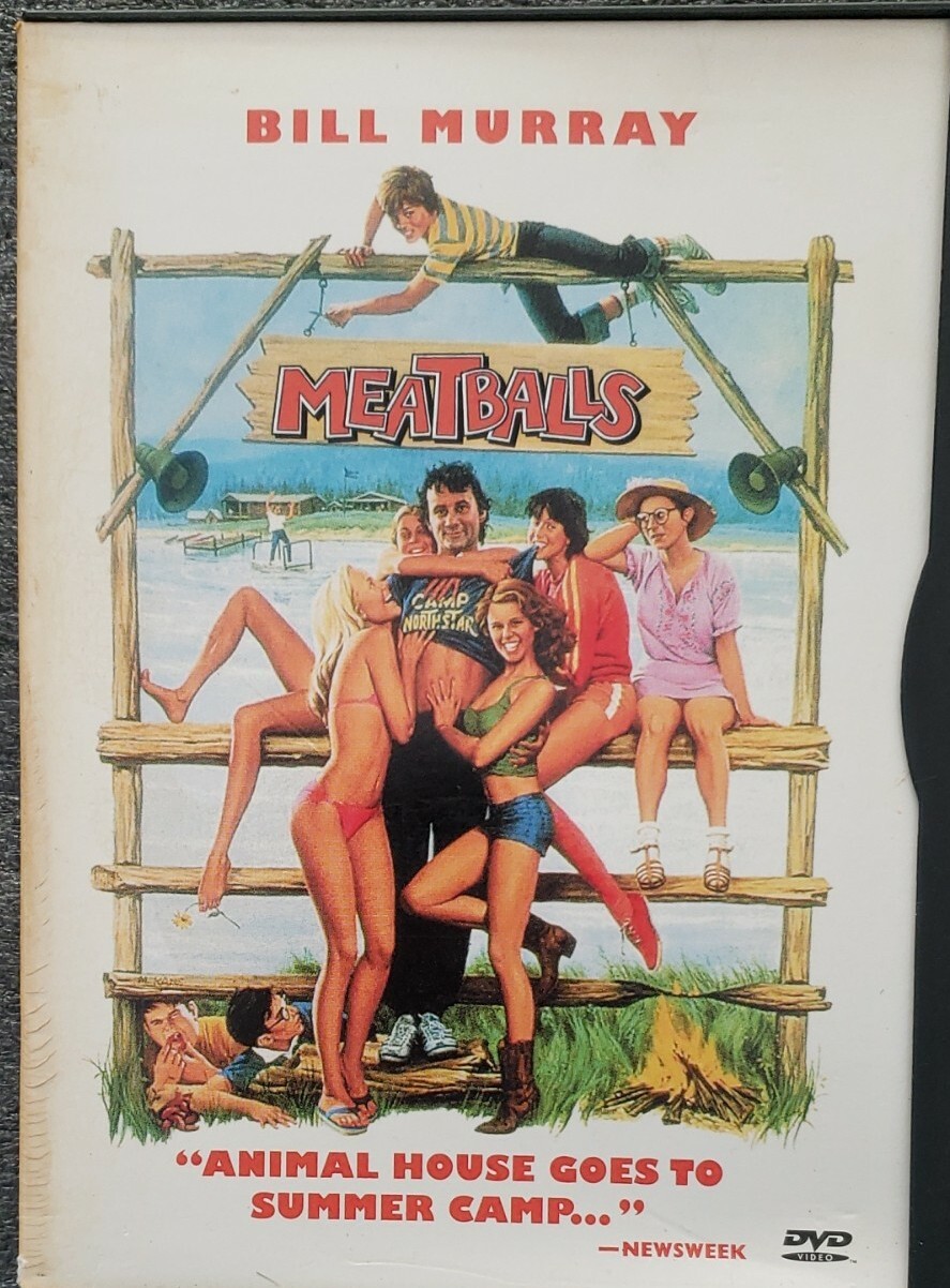 Meatballs (DVD 1998 Snapcase) Bill Murray Harold Ramis Ivan Reitman VGC
