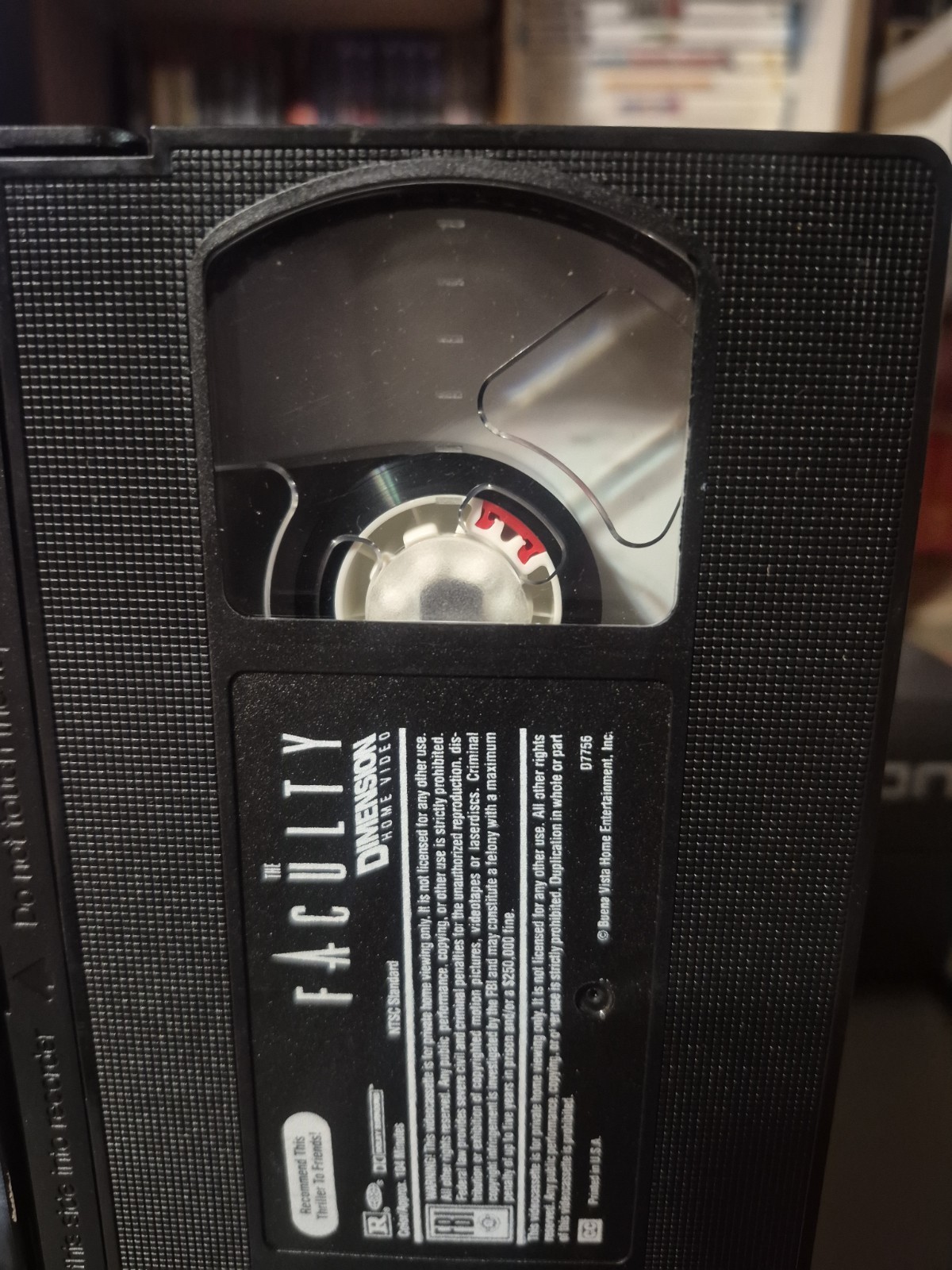 The Faculty VHS 1999 Josh Hartnett Elijah Wood Usher Horror Sci-Fi TESTED WORKIN