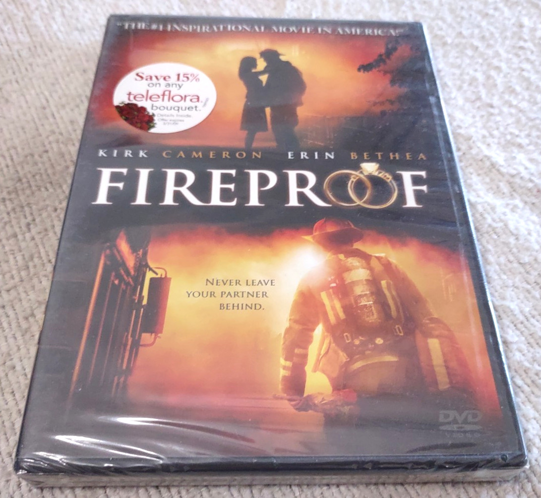 Fireproof (DVD, 2008, Widescreen) BRAND NEW FACTORY SEALED Kirk Cameron