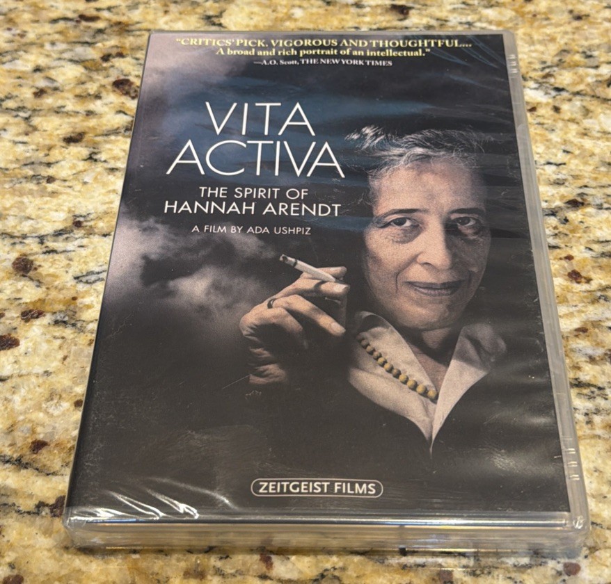 VITA ACTIVA: THE SPIRIT OF HANNAH ARENDT NEW SEALED DVD