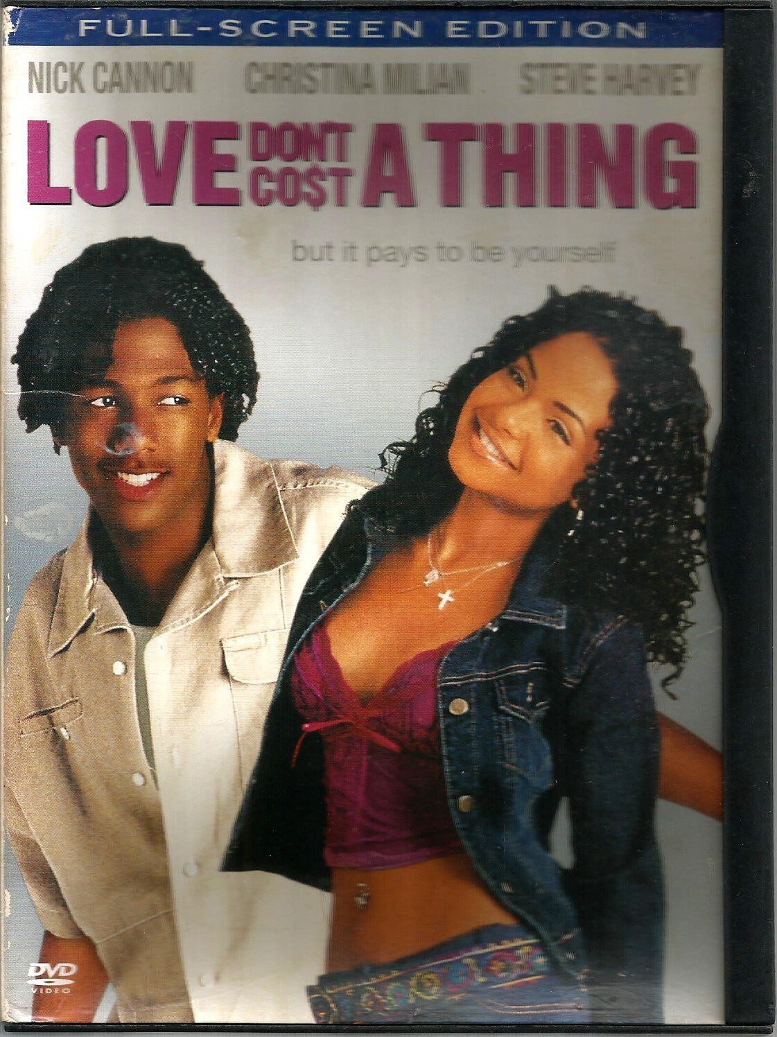 Love Don’t Cost a Thing DVD 2004 Nick Cannon Christina Milian Steve Harvey PG-13