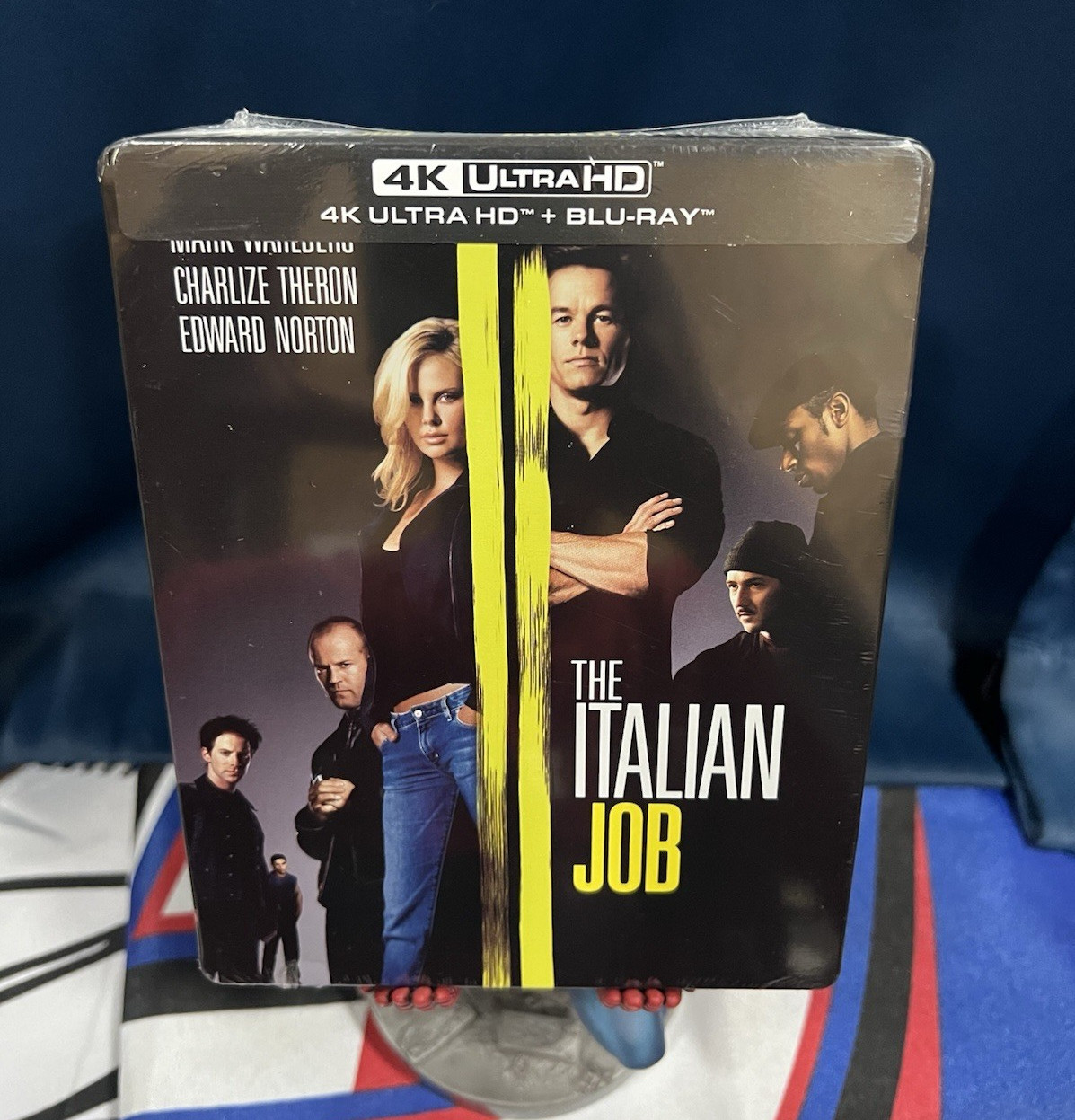 The Italian Job 4K Ultra HD + Blu-ray (2003) STEELBOOK BRAND NEW