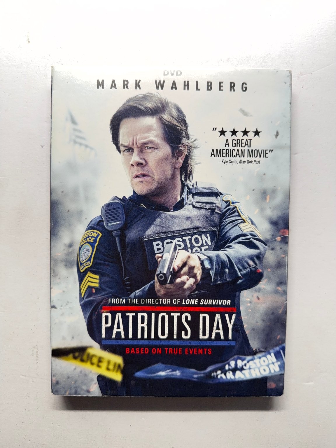 Patriots Day DVD 2016 Based on True Events Mark Wahlberg Peter Berg Director