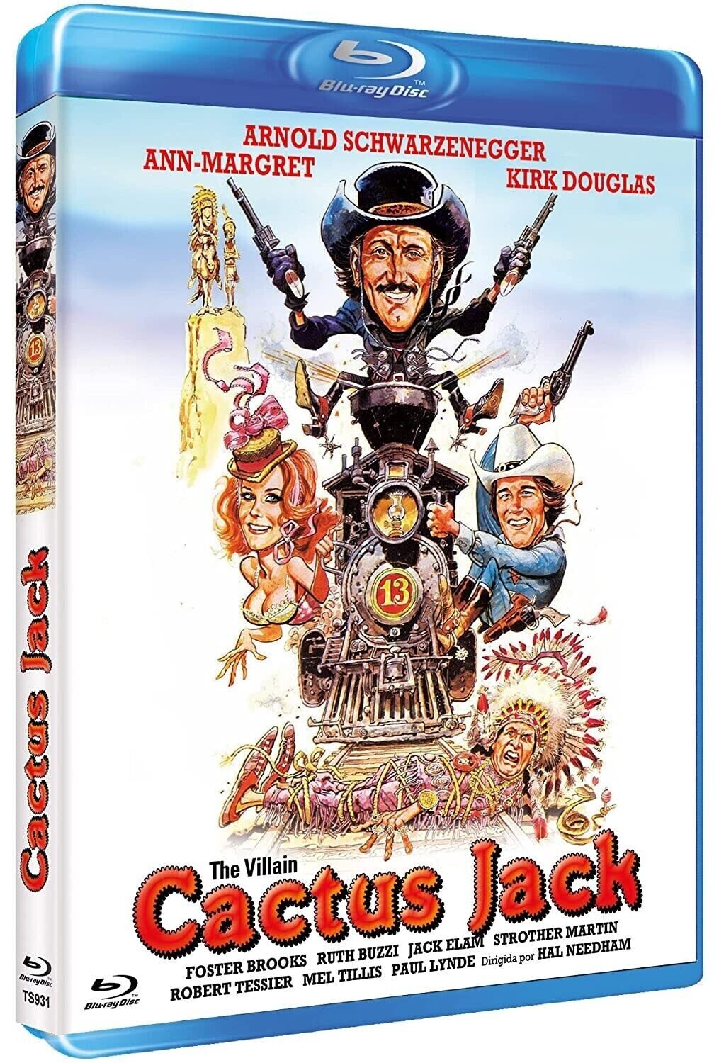 Cactus Jack / The Villian (1979) Blu-Ray NEW (Spanish Package has English Audio)