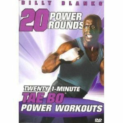 20 Power Rounds, Twenty 1 Minute Tae Bo Power Workouts (DVD, 2004)