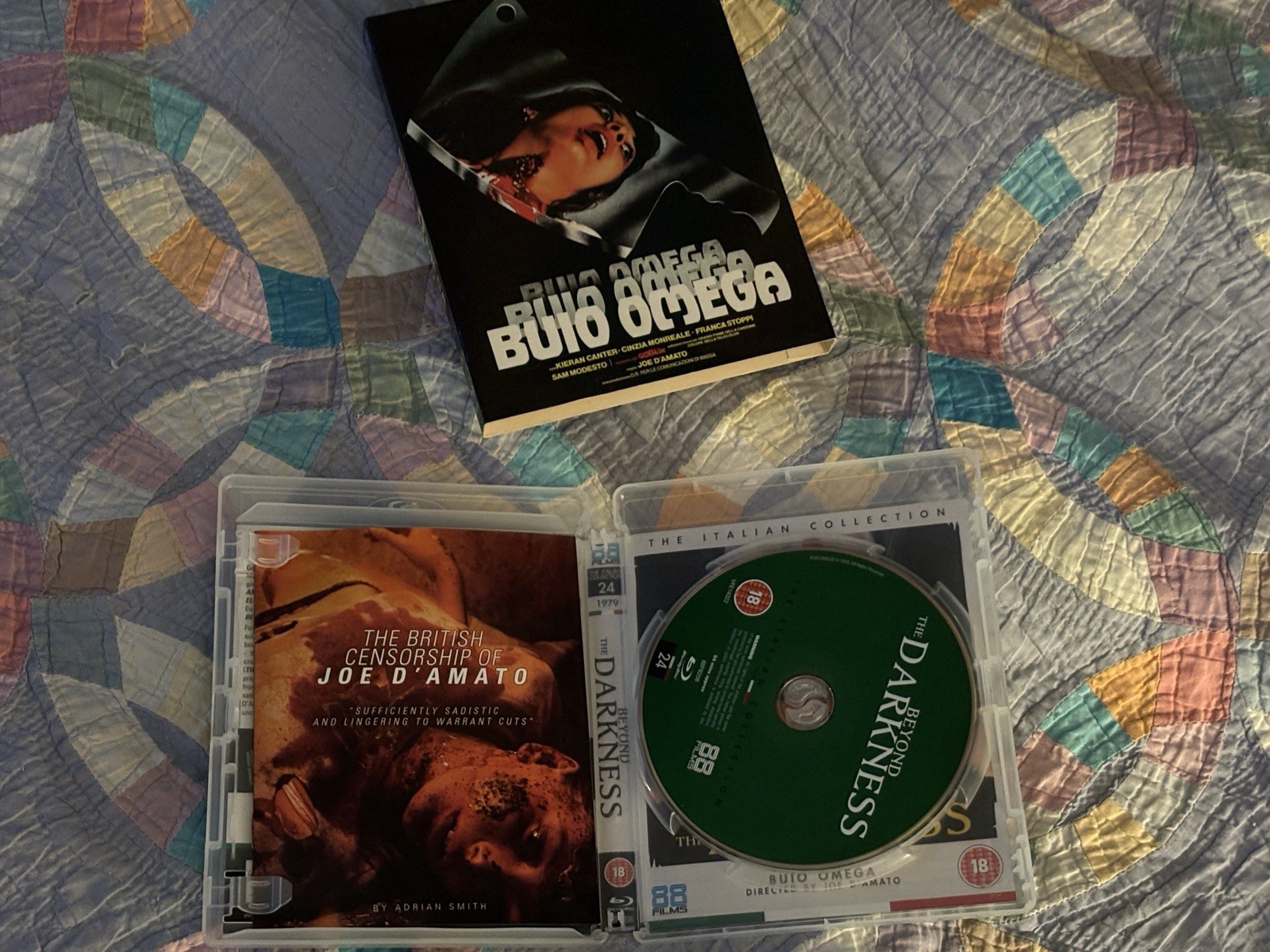88 Films Buio Omega Beyond the Darkness Blu-ray Joe D’Amato Slipcover