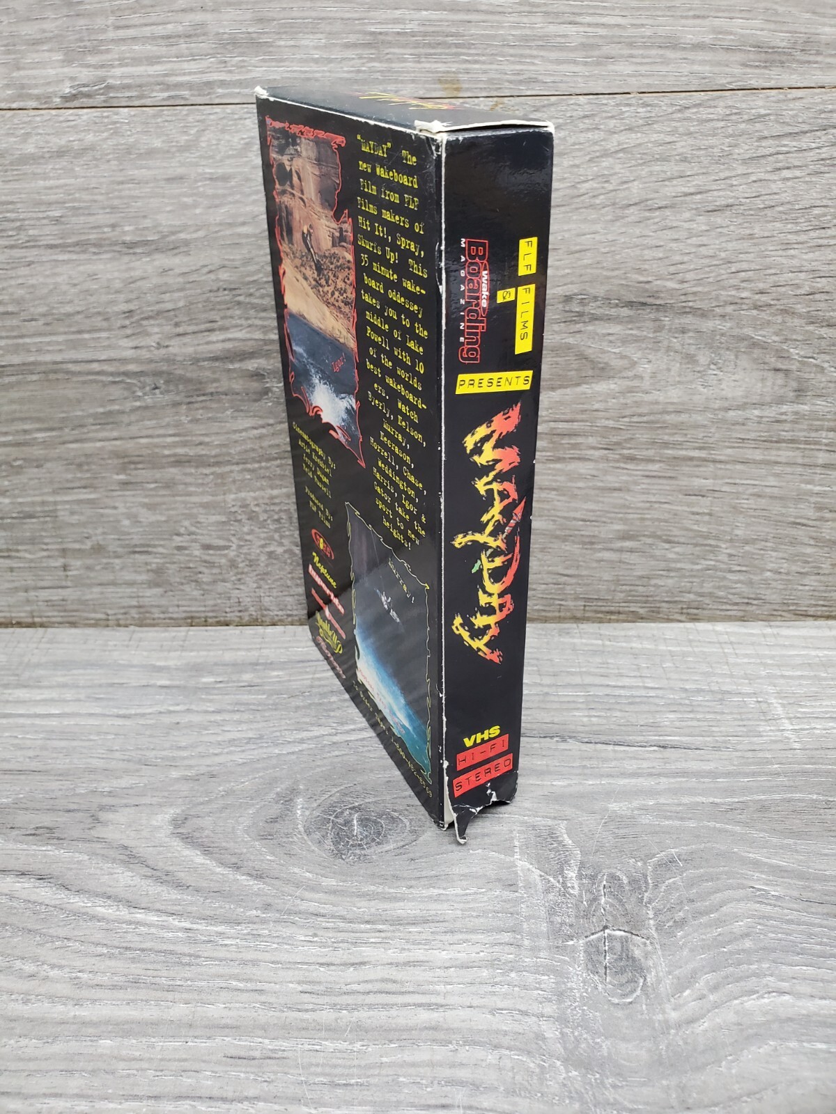 Mayday Vhs 1990s Wakeboarding Magazine Vhs Tape Cassette