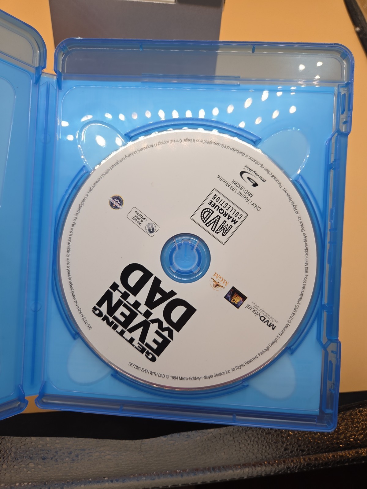 Getting Even with Dad Blu-ray disc 1994 macaulay culkin ted danson howard deutch