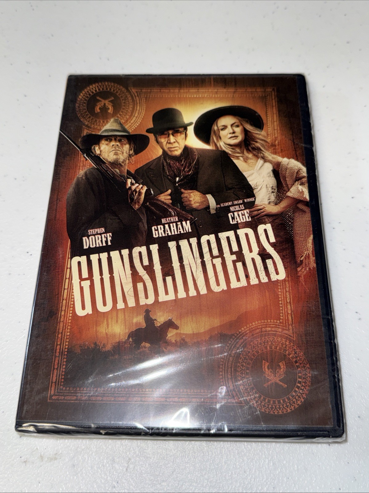 Gunslingers (DVD/2025) Nicolas Cage – Western Brand New Stephen Dorf – Nick Cage