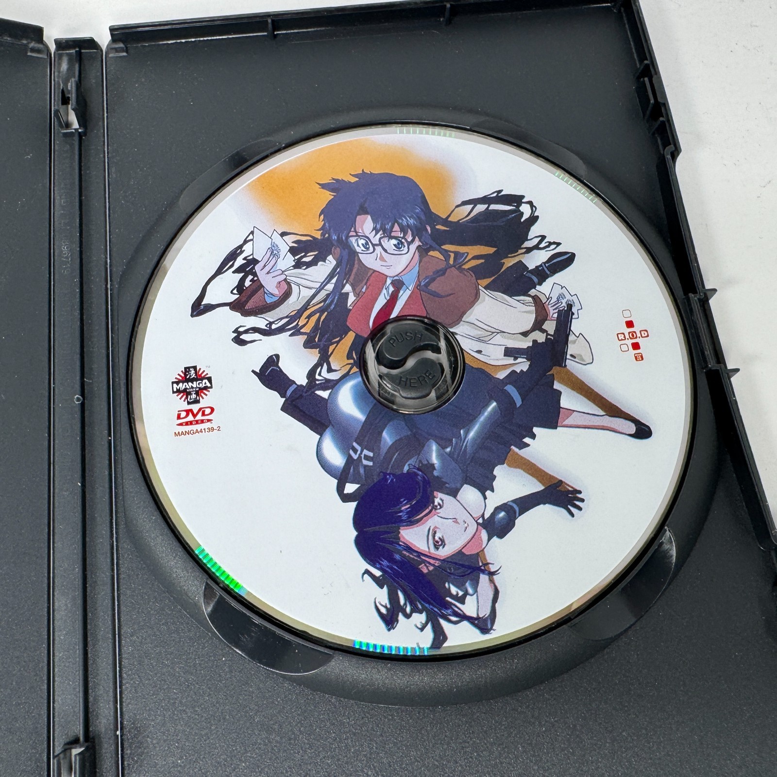 R.O.D Read or Die DVD 2003 OVA Anime Aniplex Manga Video Rare OOP Animated
