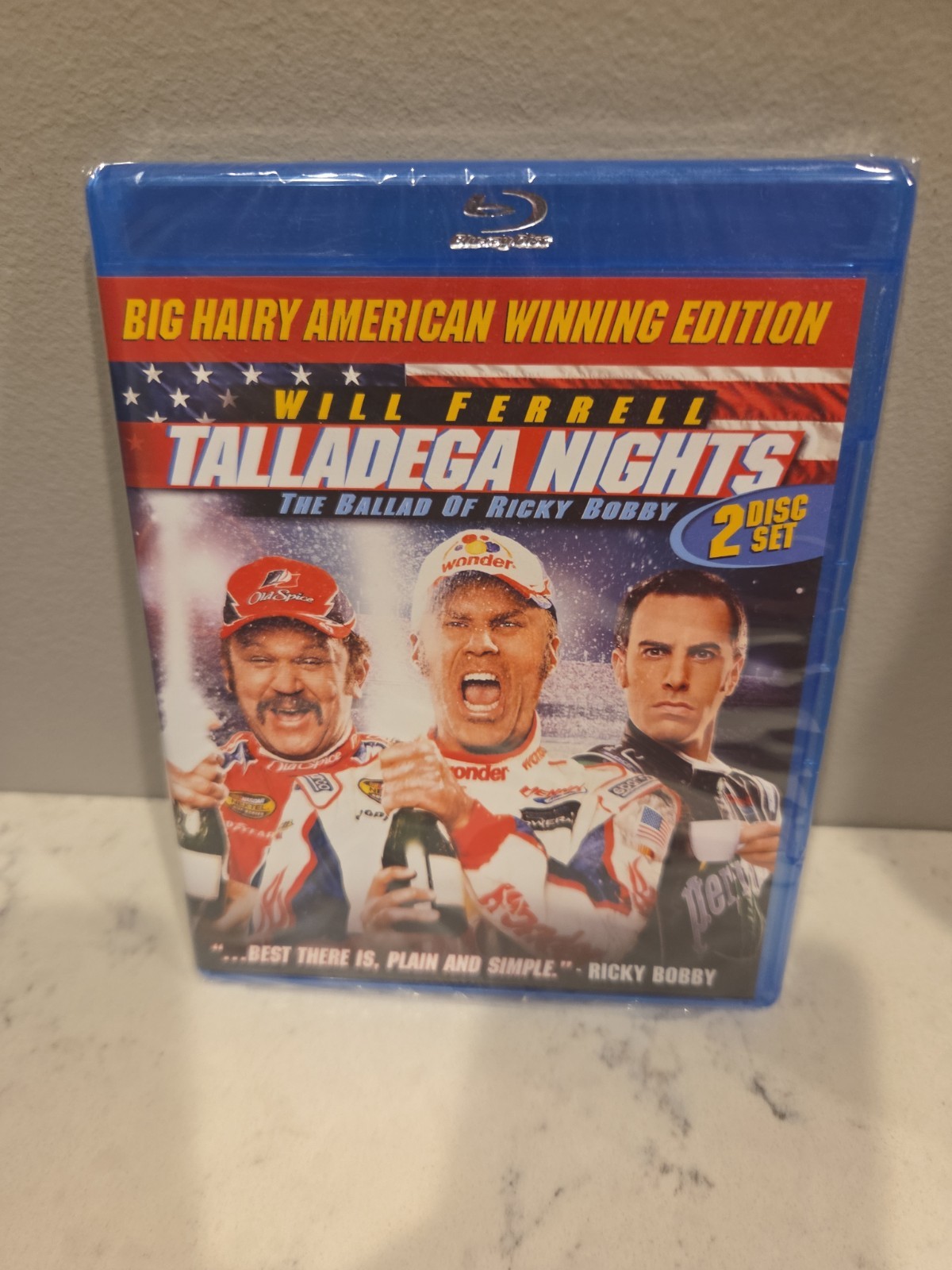 Talladega Nights Blu-ray Brand New Factory Sealed Will Ferrell