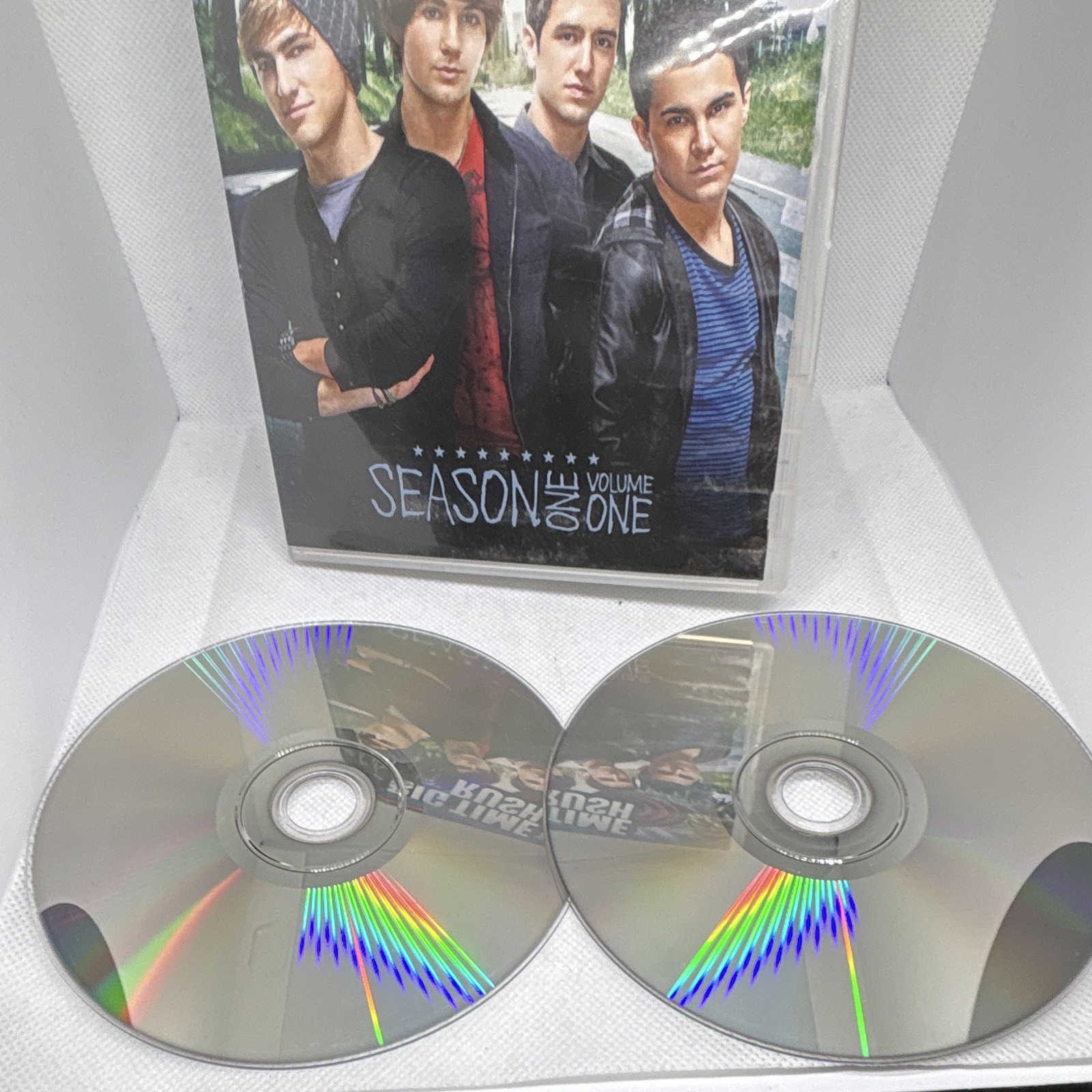 Nickelodeon Big Time Rush Season 1 Vol 1 & 2 DVD Set Tall/DVD Case