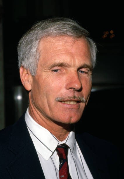 Ted Turner Circa 1980’s Historic 1988 Television Celebrity Old Photo 2