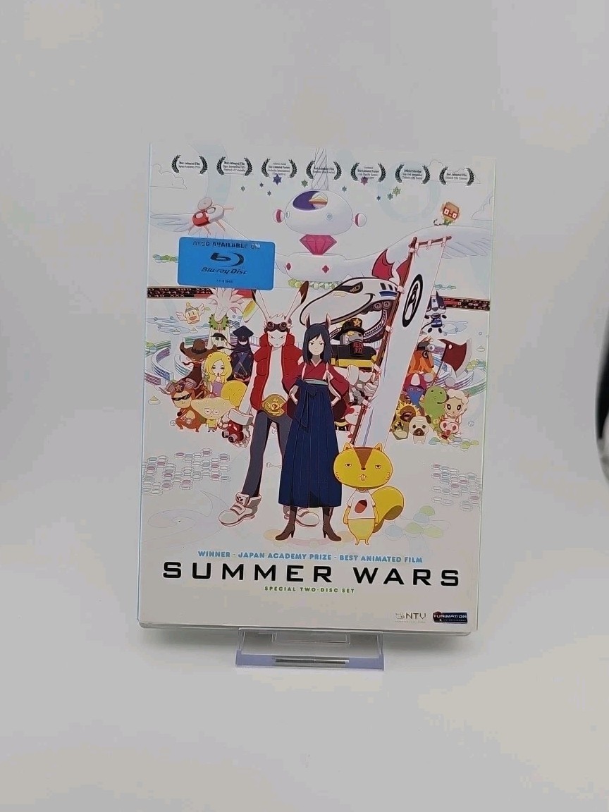 Funimation Summer Wars (DVD, 2009, 2-Disc Set) W/ SlipCover B13