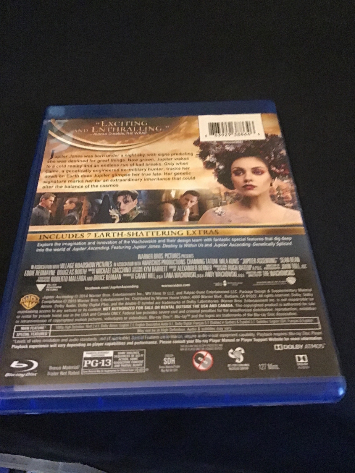 Jupiter Ascending (Blu-ray, 2015)