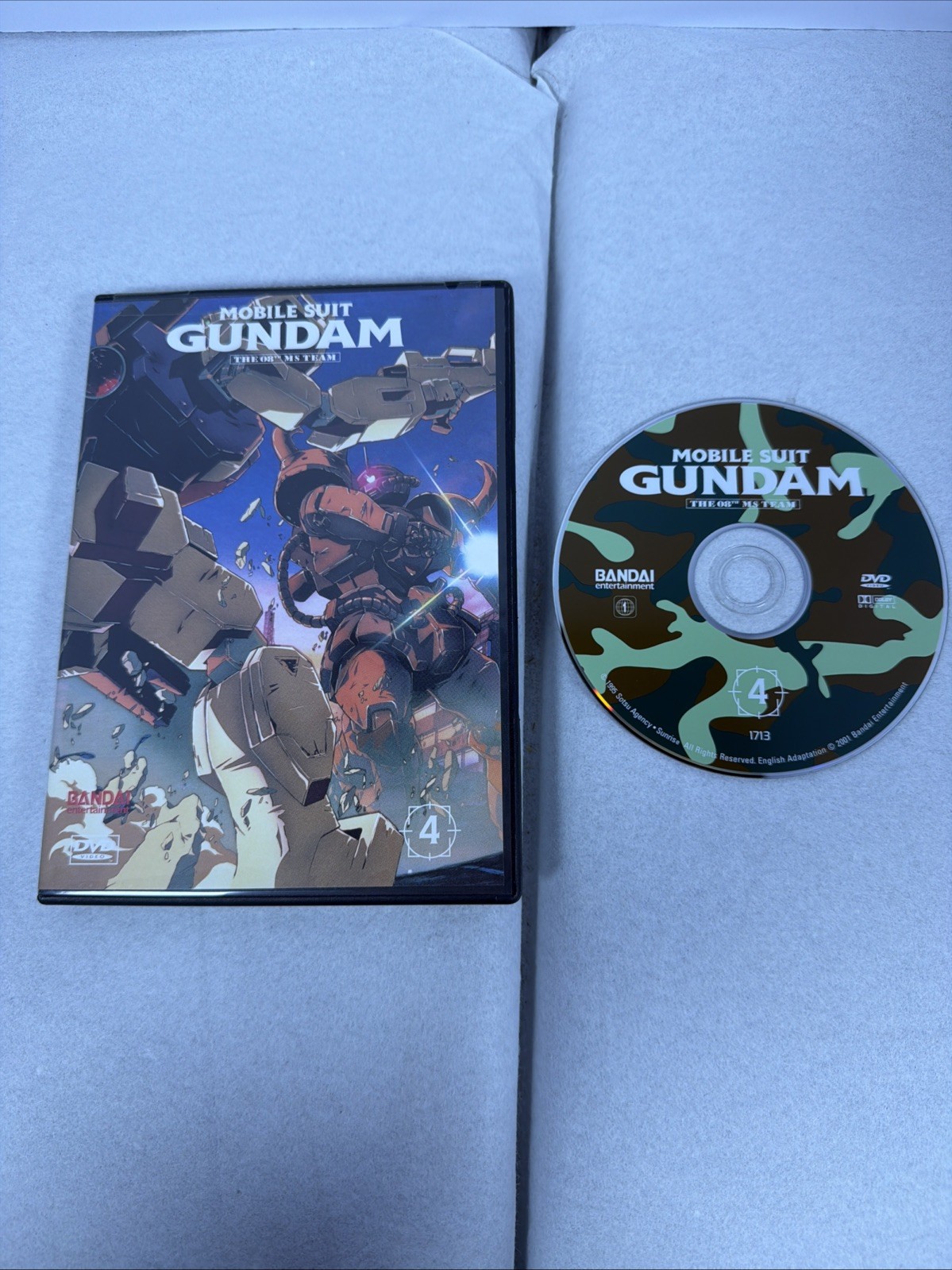 Mobile Suit Gundam – The 08th MS Team Vol. 4 DVD Matt Smith Ross Douglas