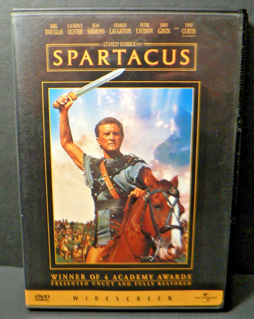 Spartacus (DVD 1960 WS w/Insert) Kirk Douglas, Laurence Olivier, Tony Curtis