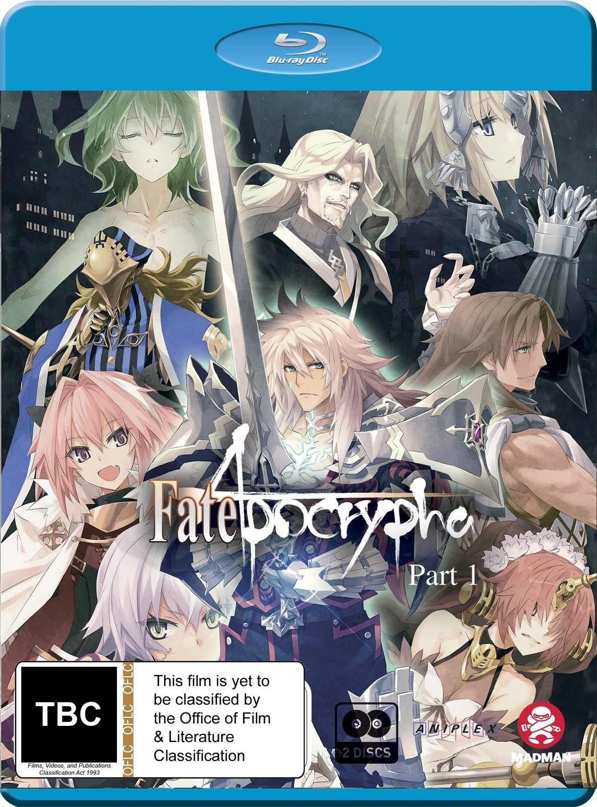 FATE / APOCRYPHA – PART 1 [NON-USA FORMAT REGION B] (2BLU-RAY)