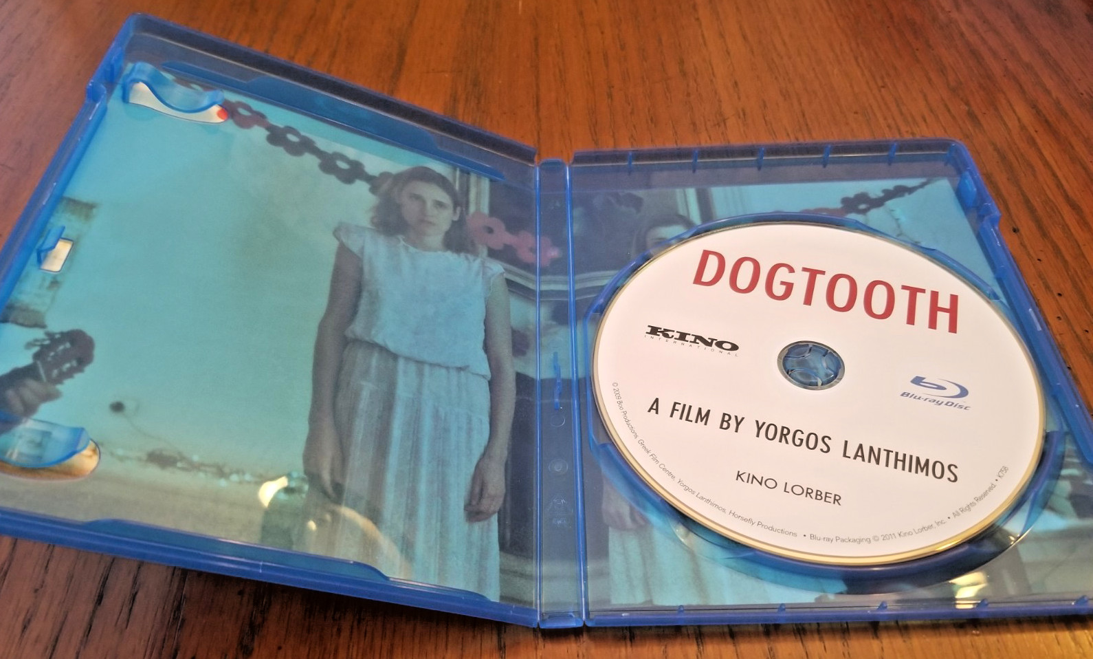 Dogtooth (Blu-ray Disc, 2011), A Film by Yorgos Lanthimos, LIKE NEW