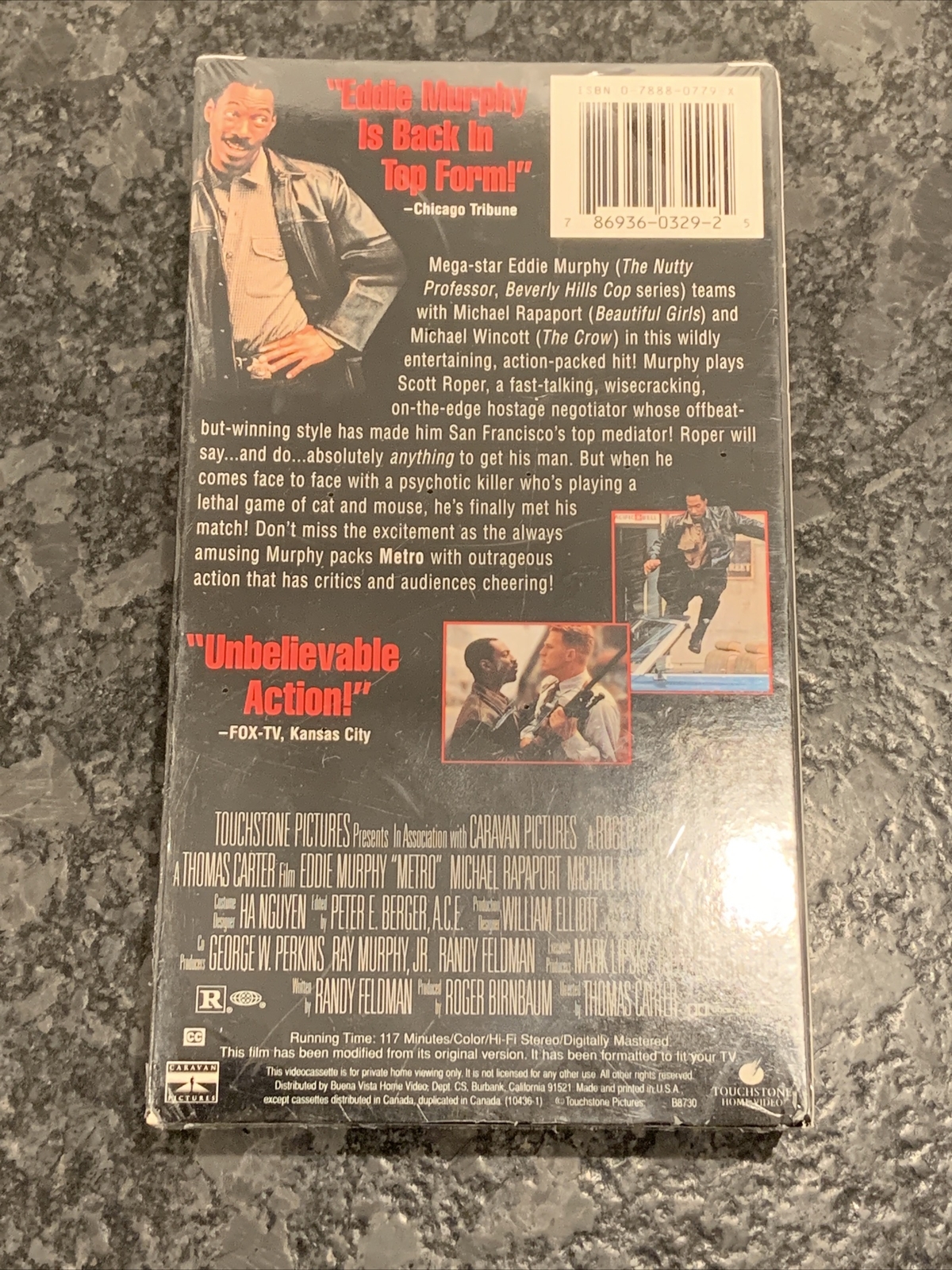 METRO Eddie Murphy Brand New Factory Sealed VHS Movie