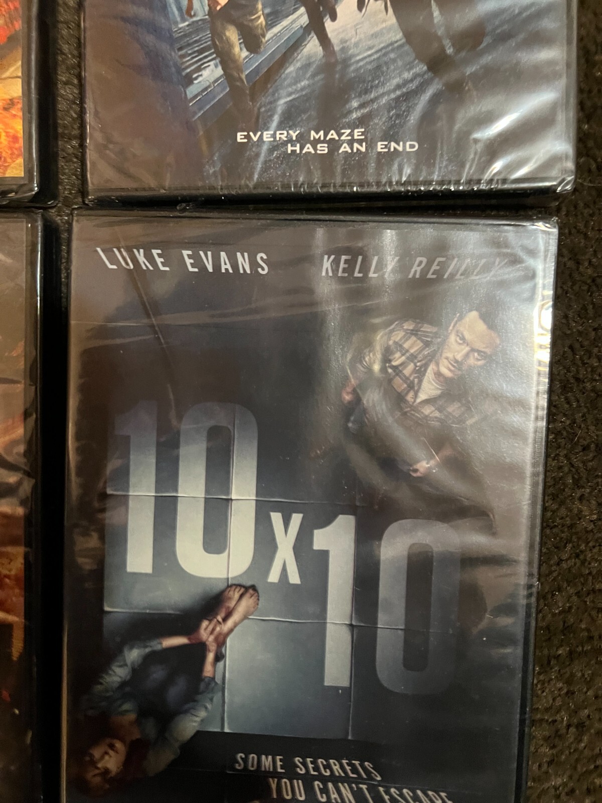 Lot Of 4 Scifi Fantasy DVDs, DEATH CUBE, MOONFALL, 10 X 10, + EPICENTER(7 BONUS)
