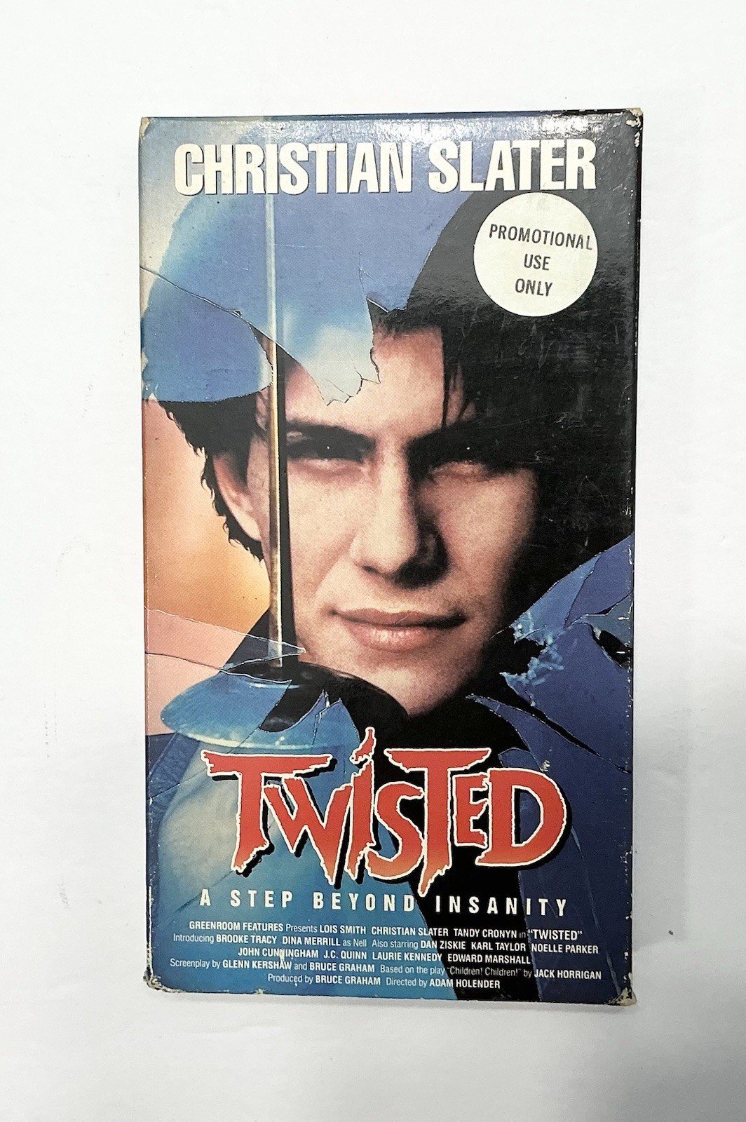 Twisted (Christian Slater) 1985 Promotional VHS Tape#7013 Psychological Thriller