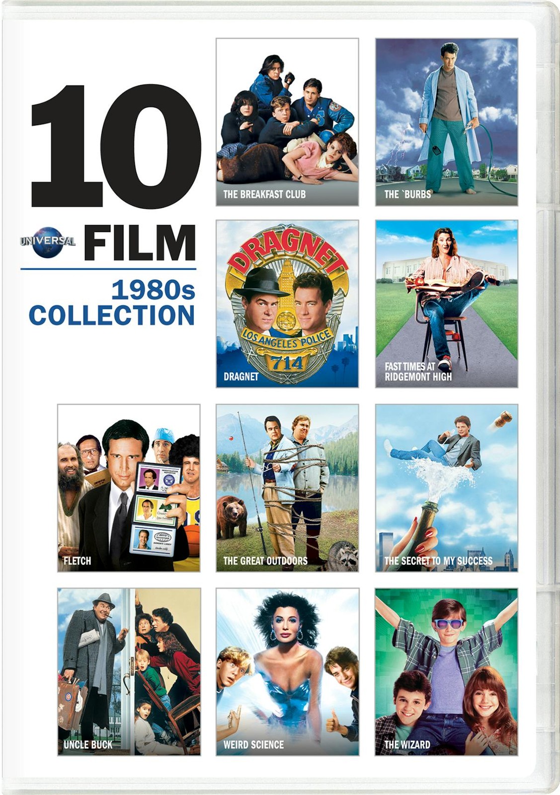 Universal 10-Film 1980s Collection DVD Emilio Estevez NEW