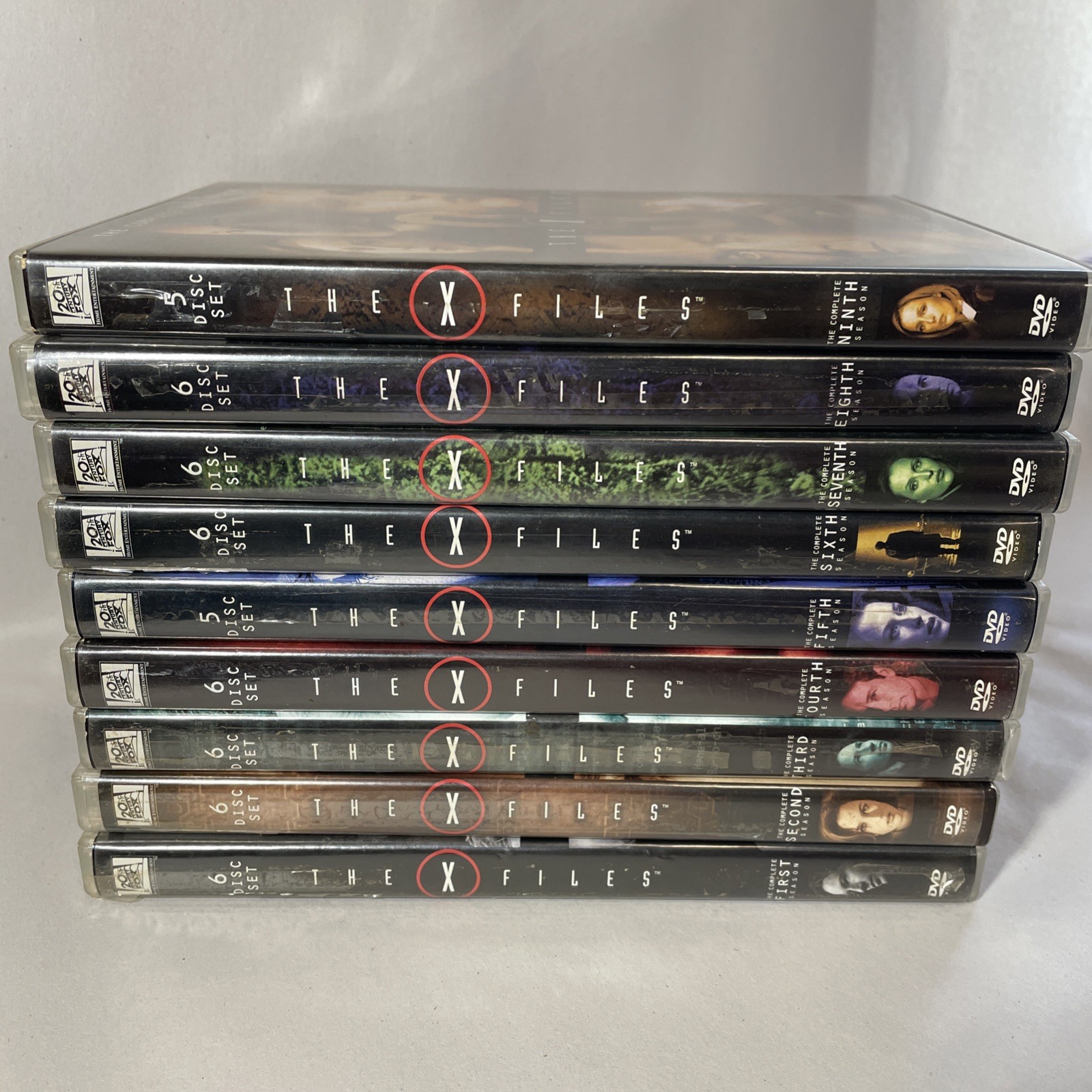 The X Files Complete Original Series DVD Set Season 1-9 Sci-Fi TV Aliens 52 Disc