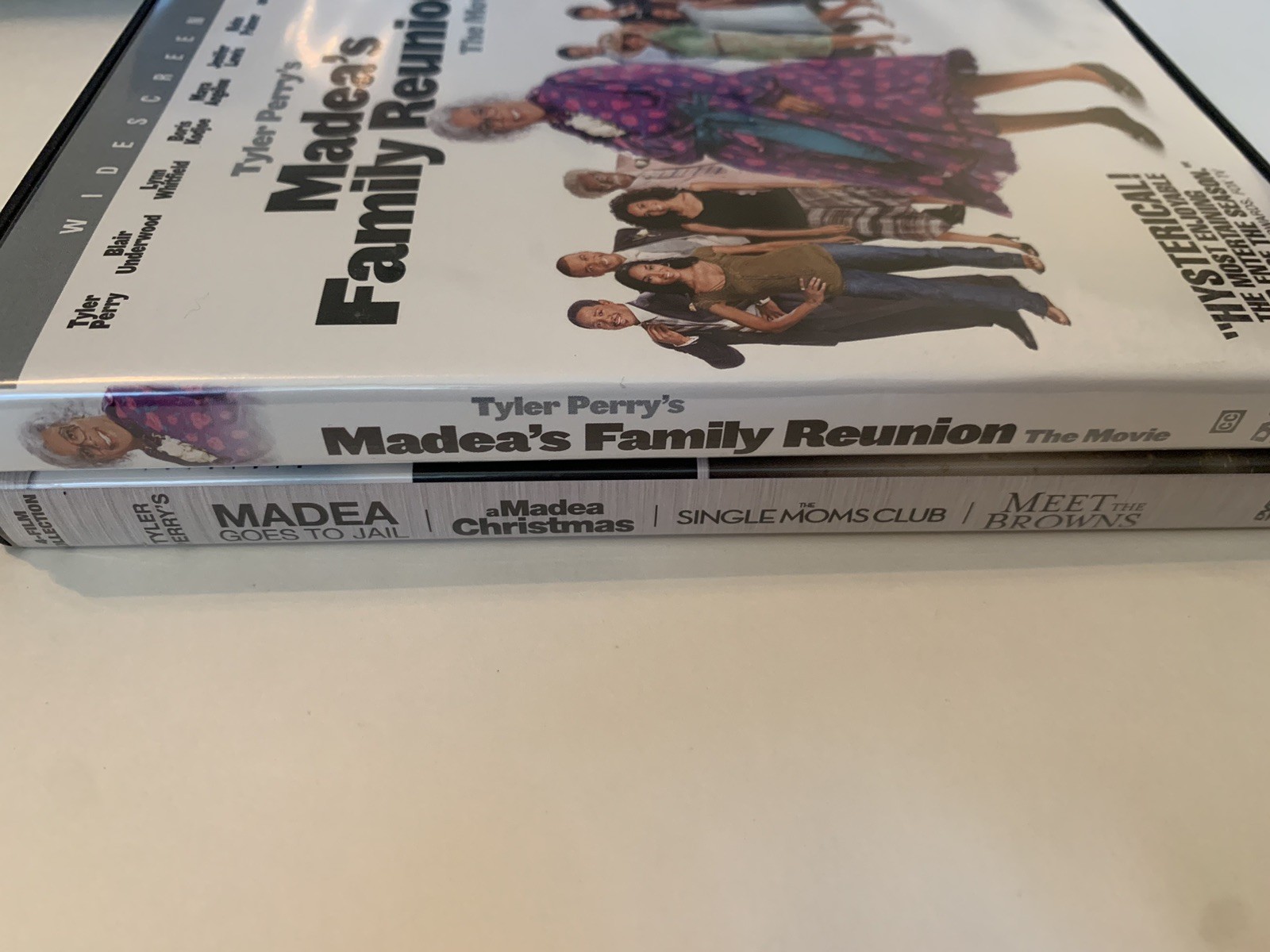 Tyler Perry Madeas 4 Film Collection & Madea’s Family Reunion Comedy DVD Duo LN