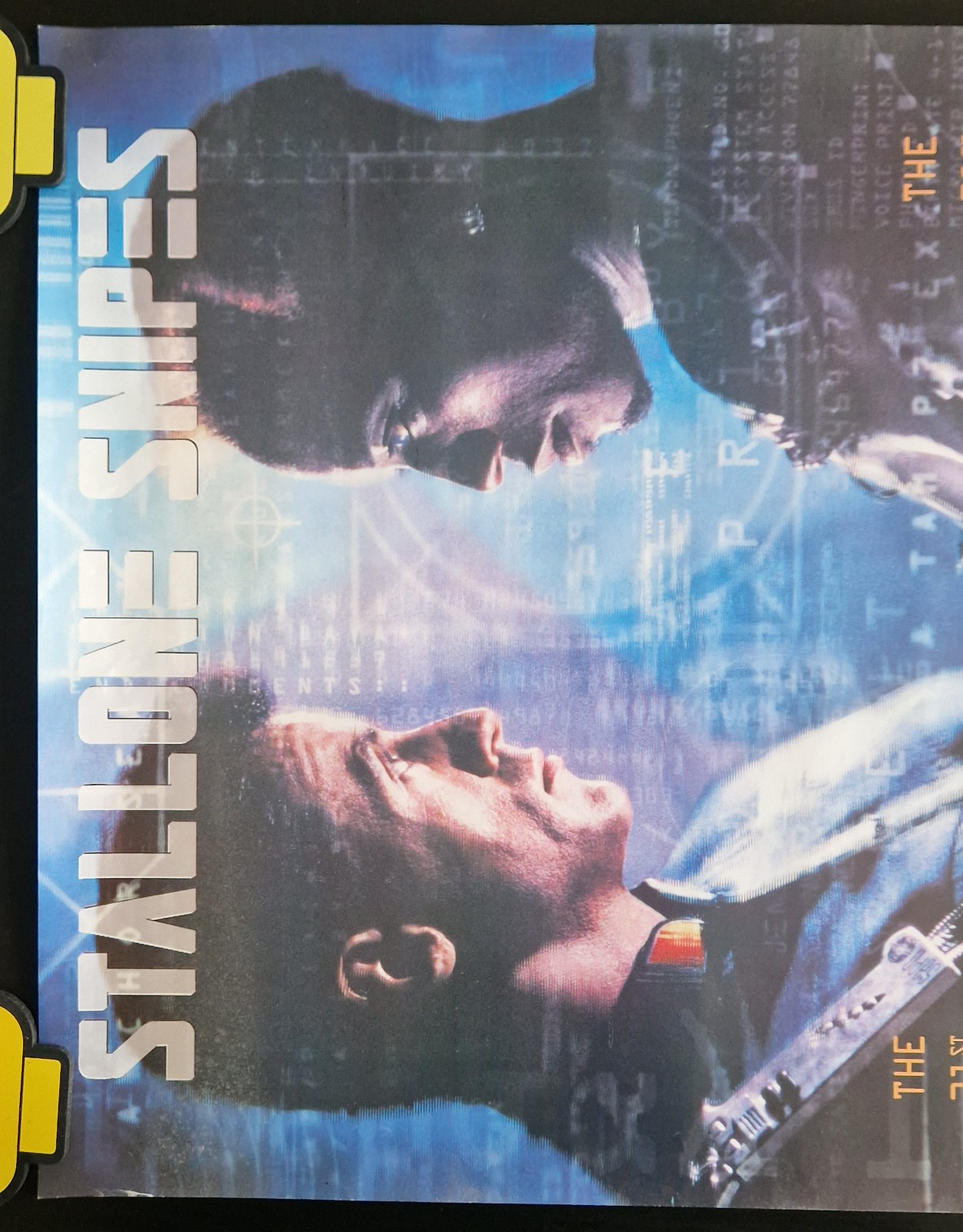 Demolition Man 1993 VHS Video Store Promo Poster – A2