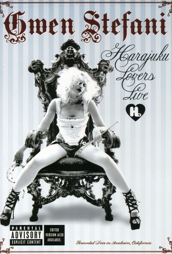 GWEN STEFANI : HARAJUKU LOVERS LIVE (DVD) Good Disc + Cover Art – NO CASE