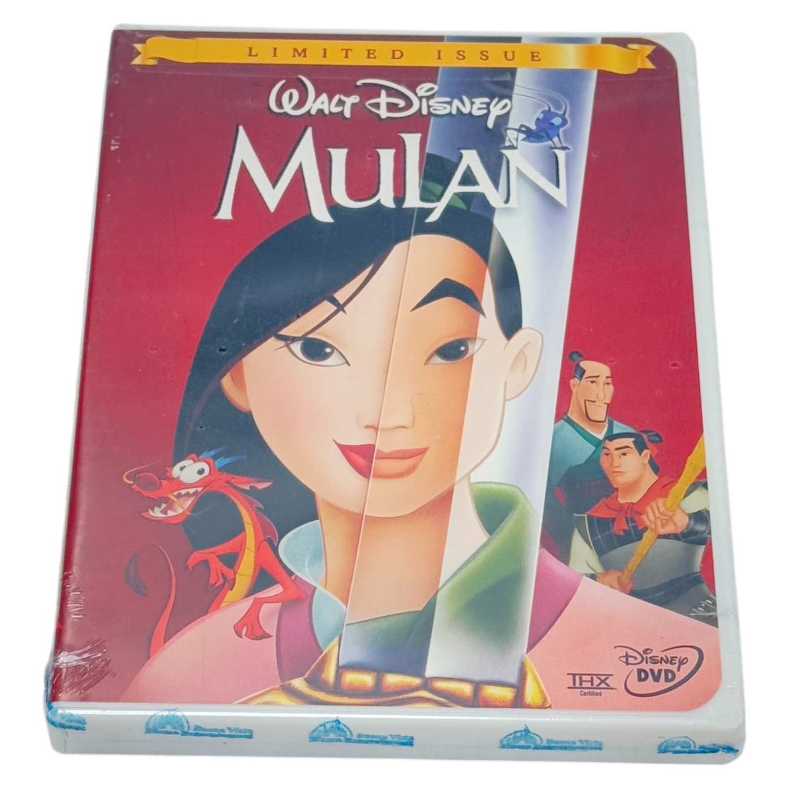 Mulan Disney DVD Limited Edition Buena Vista New Sealed 1999 First Release