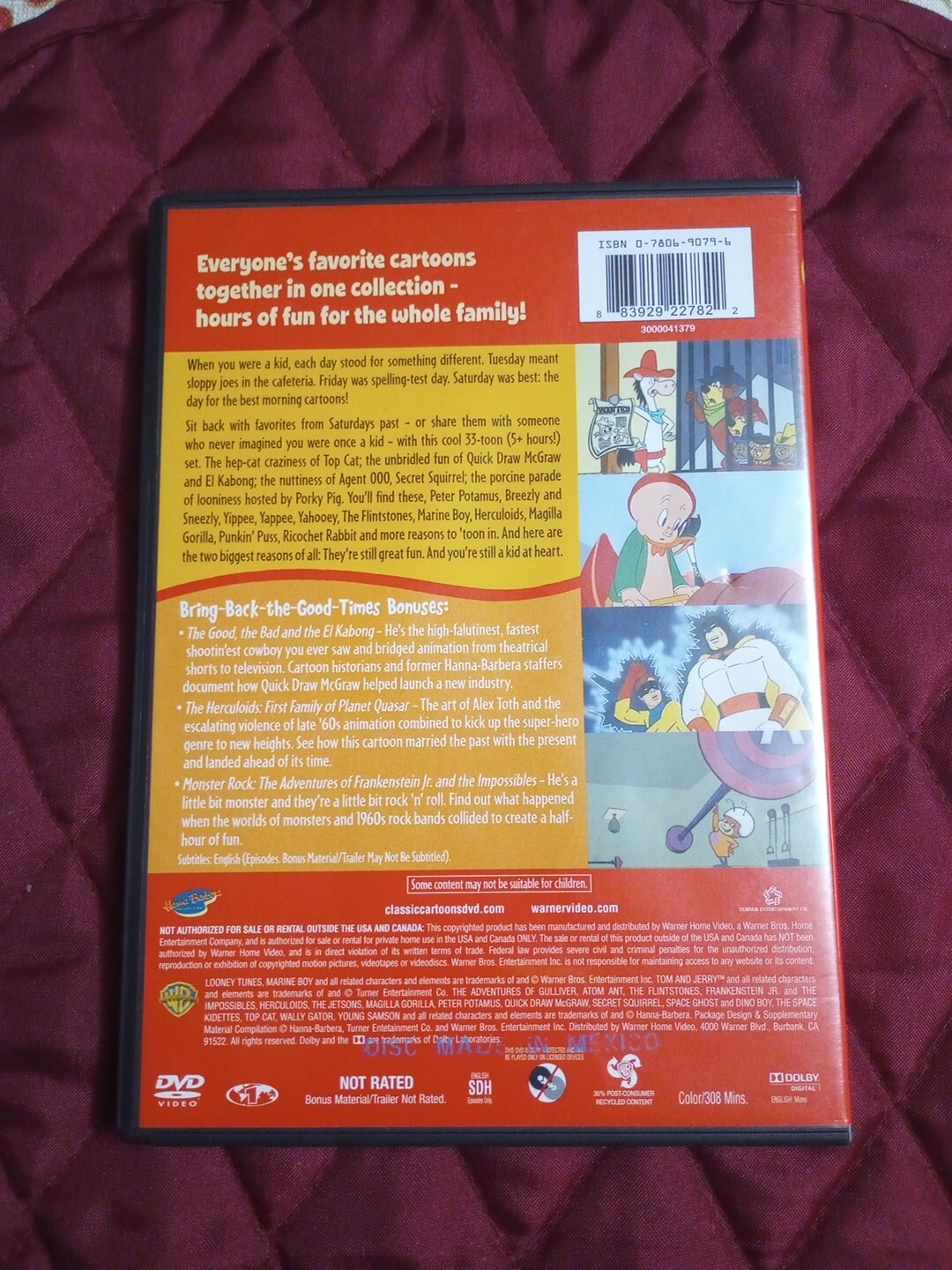 4 Kid Favorites: Saturday Morning Cartoons 1960’s (2-Disc Set) DVD