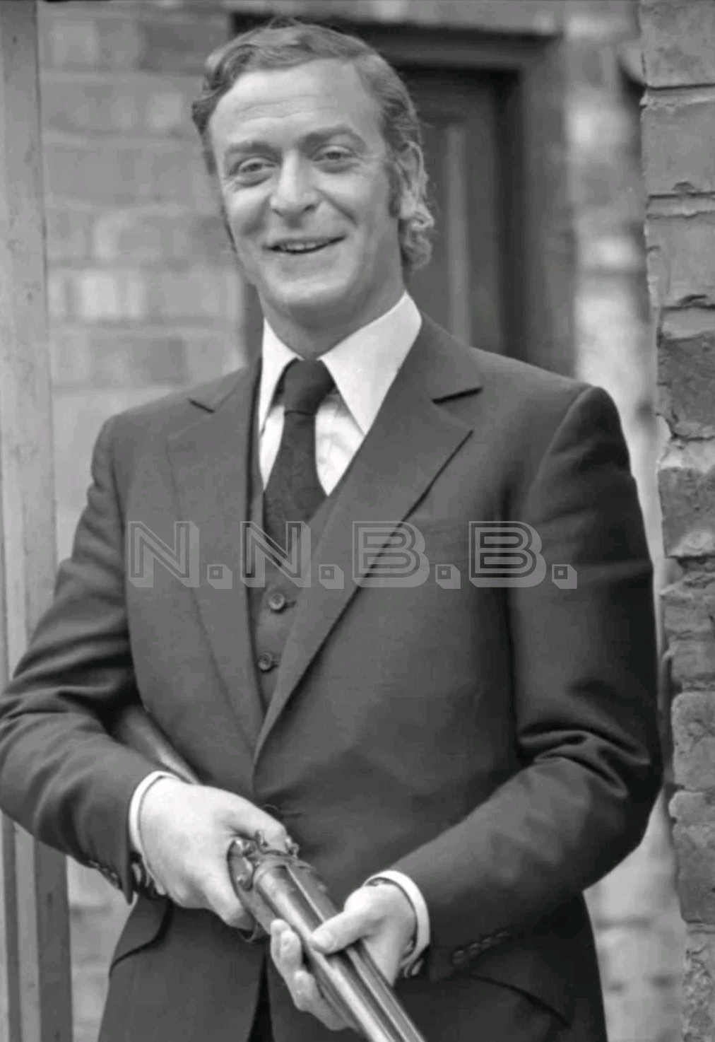 Michael Caine Behind The Scenes “Get Carter” 10 x 8 Publicity Photo