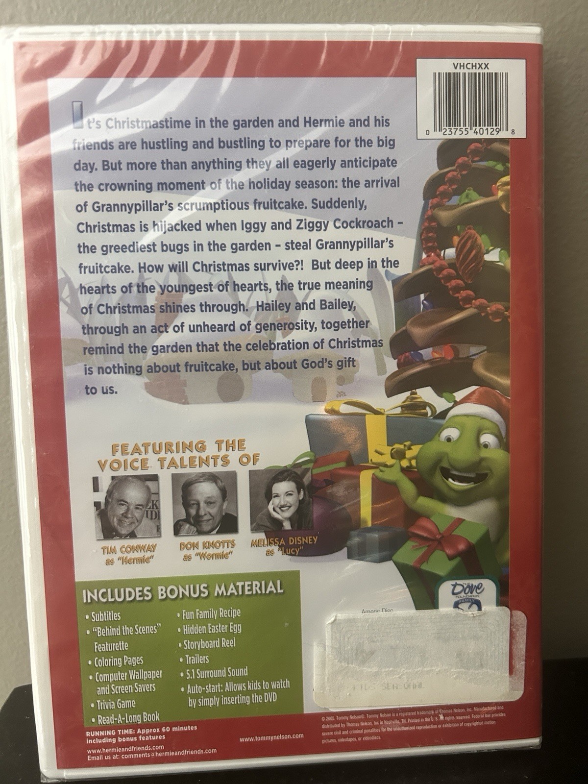 VEGGIE TALES & MAX LUCADO Lot of 4 Christmas DVDs Brand NEW in Shrink-wrap