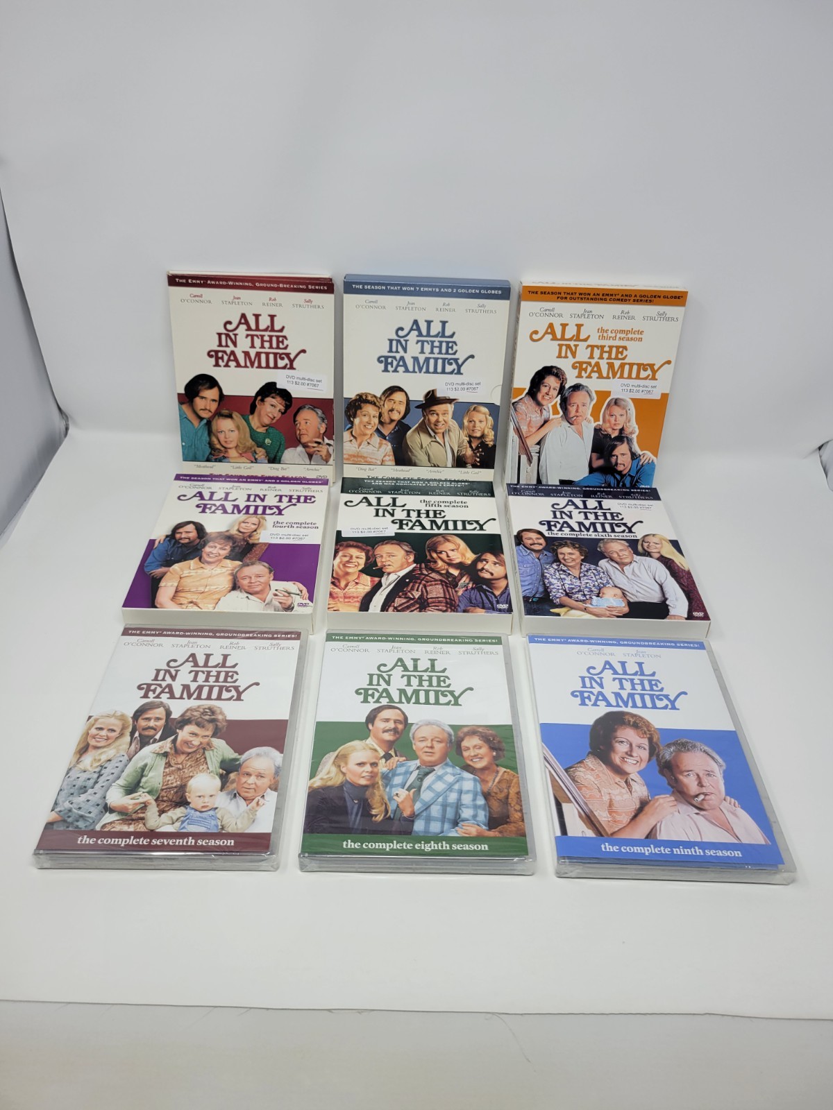 All In The Family: Complete Series DVD Set Seasons 1-9 7-9 Sealed Free US Ship