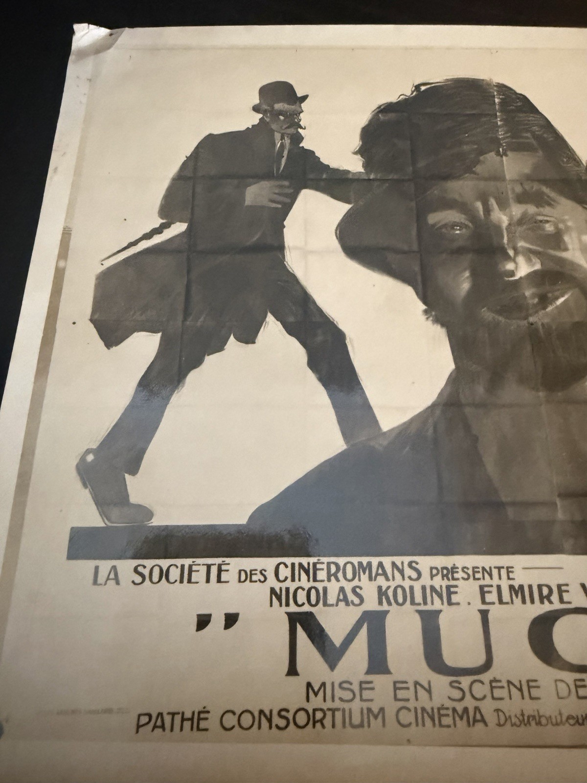 MUCHE 1927 Original French Silent Film Gelatin Silver Publicity Photo Pathé