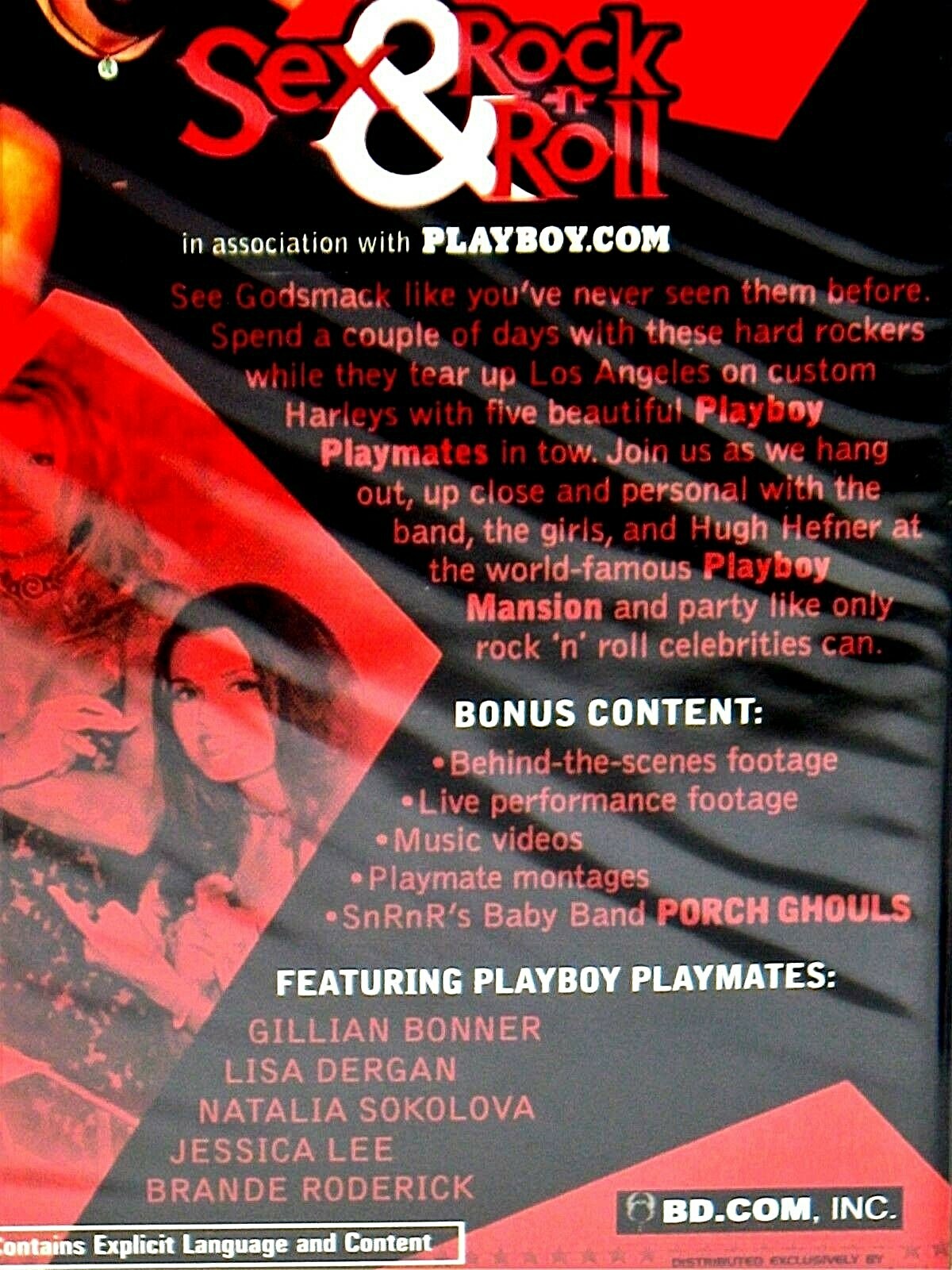 Godsmack, & ROCK N ROLL NEW! DVD, FREE SHIP, Playmates,CONCERT