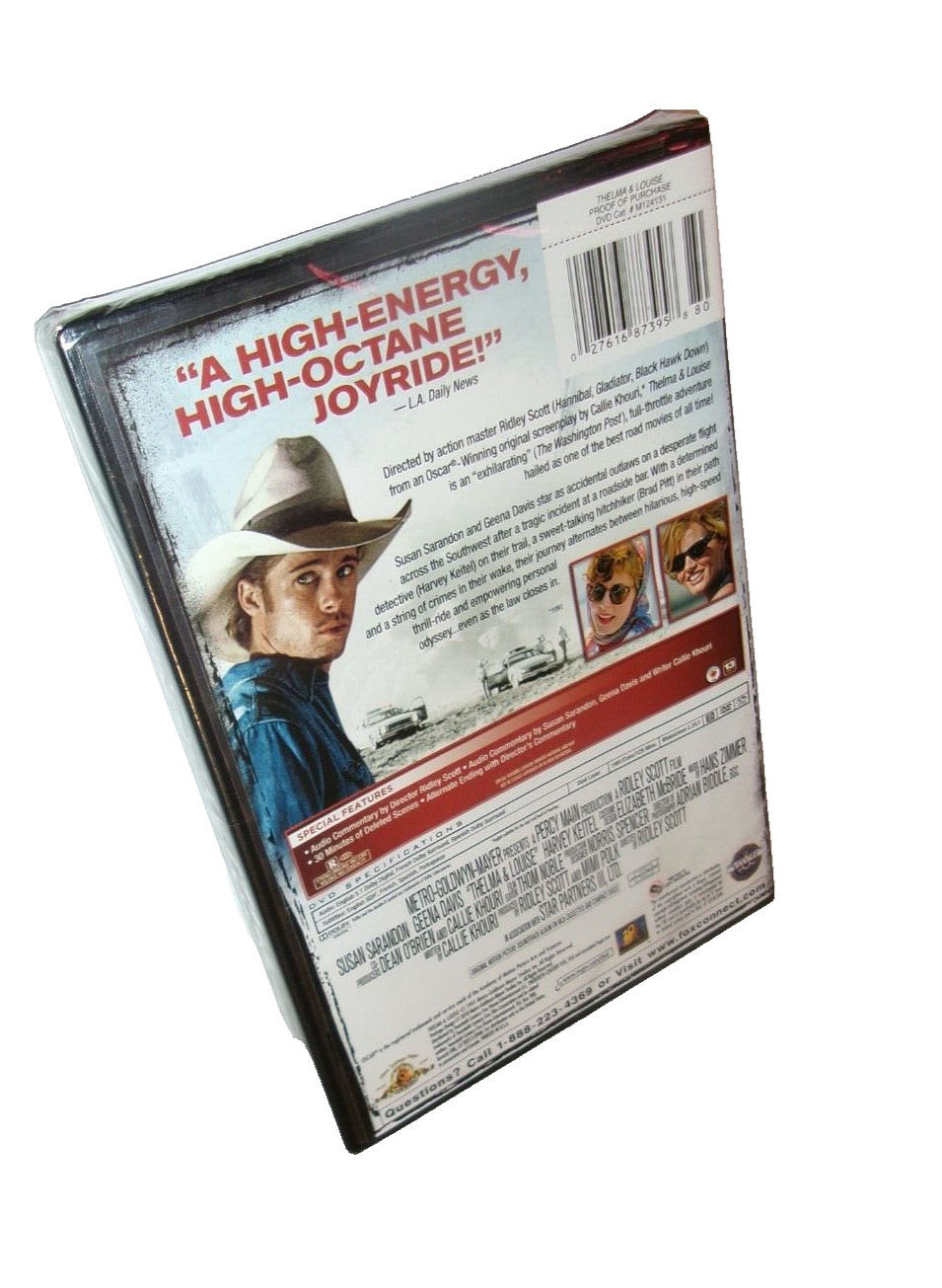 Thelma & Louise NEW DVD 1991 SUBTITLES – ENGLISH SDH, FRENCH,SPANISH,PORTUGUESE