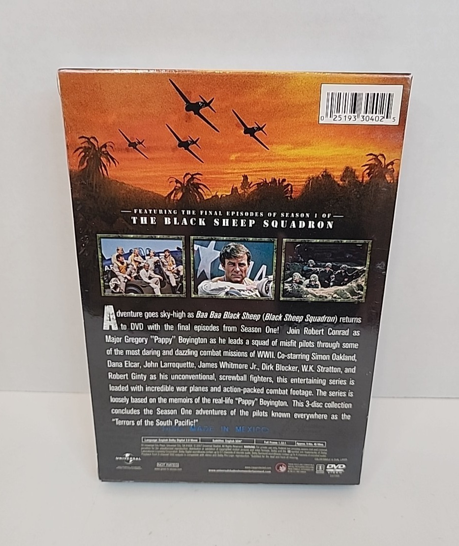 Baa Baa Black Sheep Volume 2 Universal Classic Television DVD Box Set New