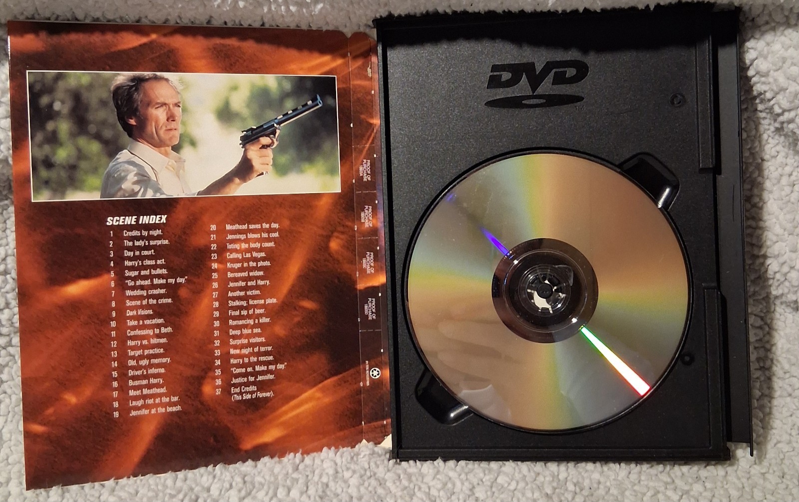 Sudden Impact DVD Clint Eastwood Collection, Snap Case