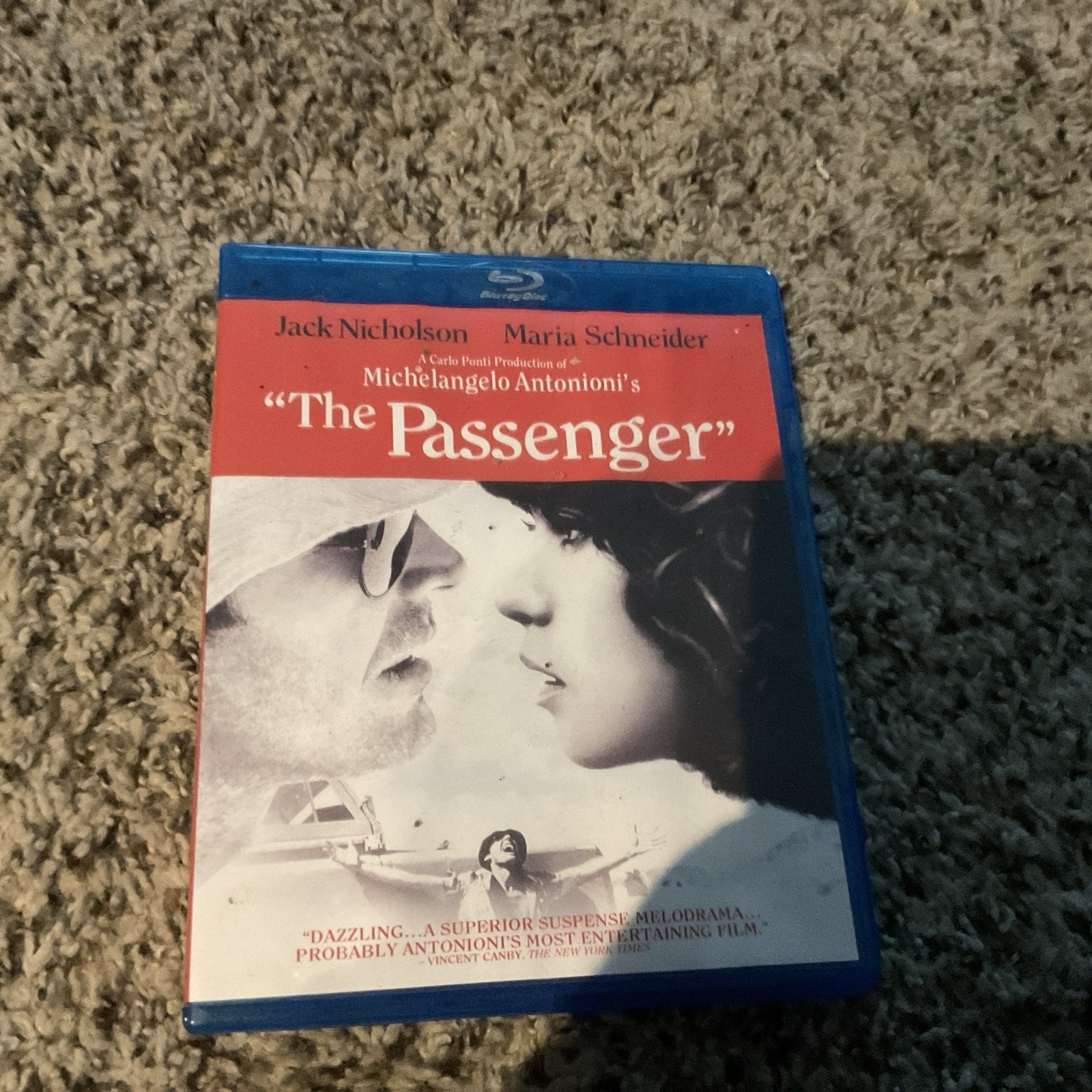 The Passenger by Michelangelo Antonioni, starring Jack Nicholson, 1975 [Blu-ray]