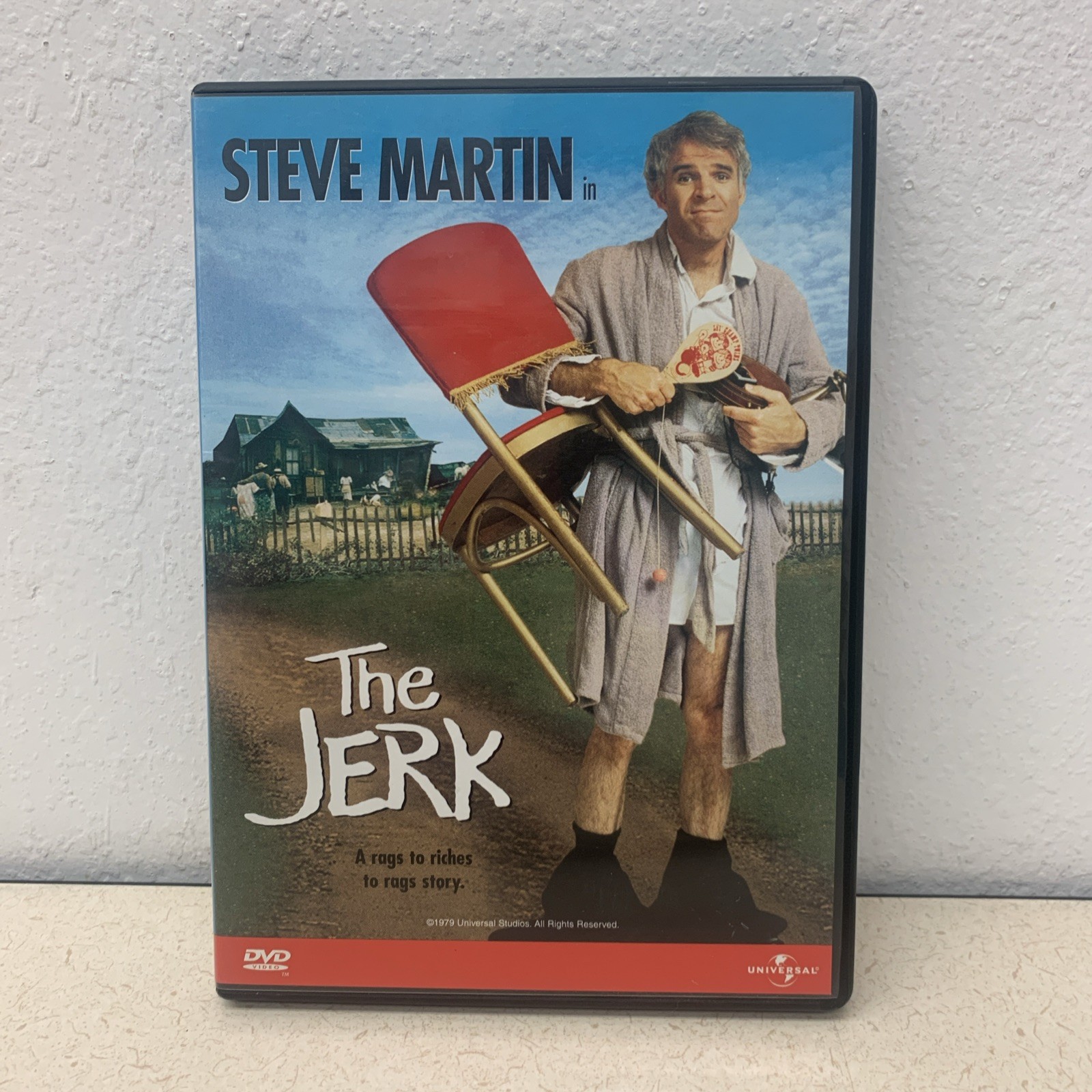 DVD The Jerk Steve Martin Rags To Riches Comedy Movie Classic