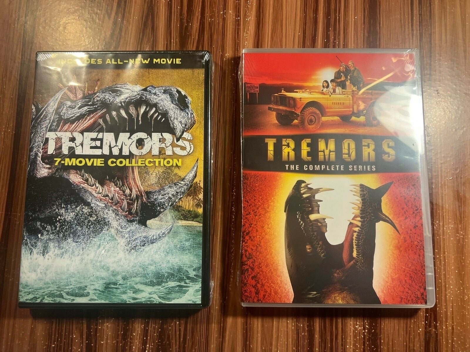 Tremors 7-Movie Collection Complete TV Series DVD 1 2 3 4 5 6 7 Horror Movie Lot