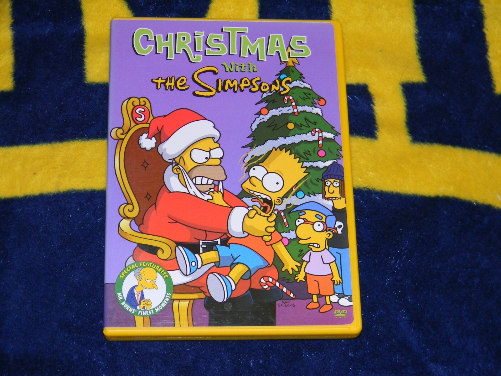 CHRISTMAS WITH THE SIMSONS DVD MR BURNS FINEST MOMENTS SPECIAL FAMILY MOVIE 200