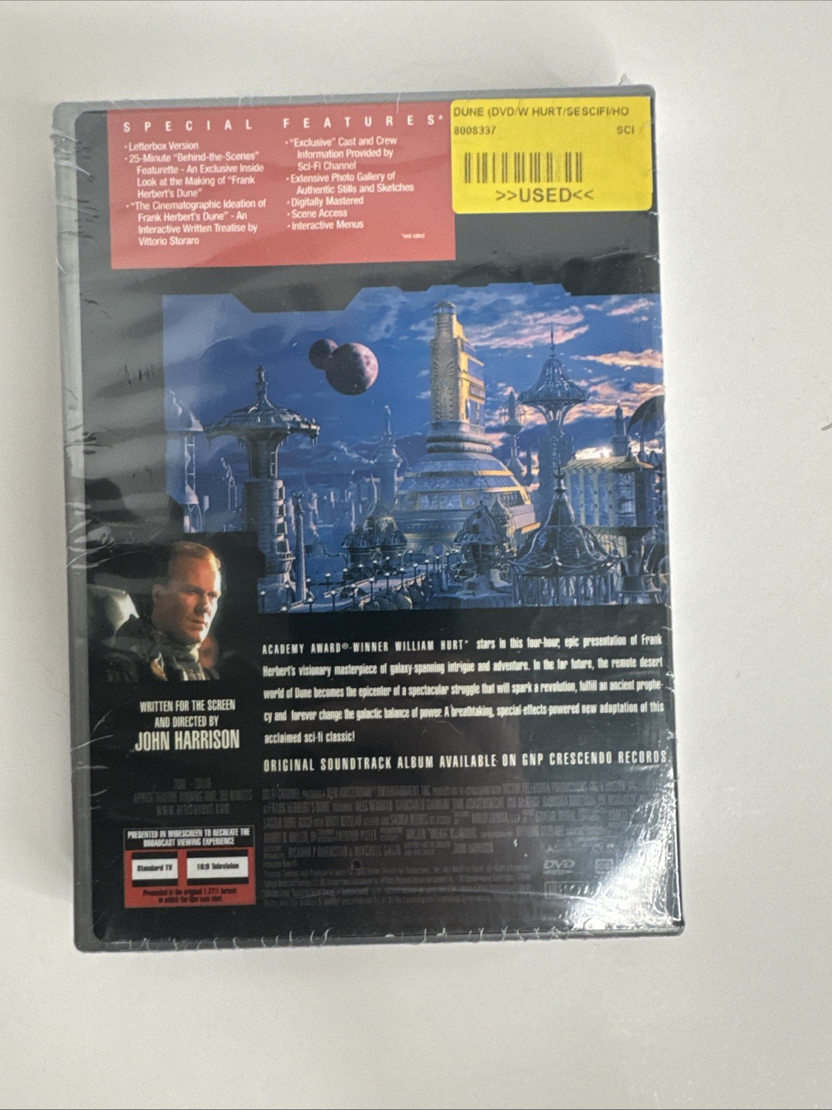 Frank Herbert’s: Dune (2-Disc DVD Set, Sci-Fi Channel TV Series, 2000)