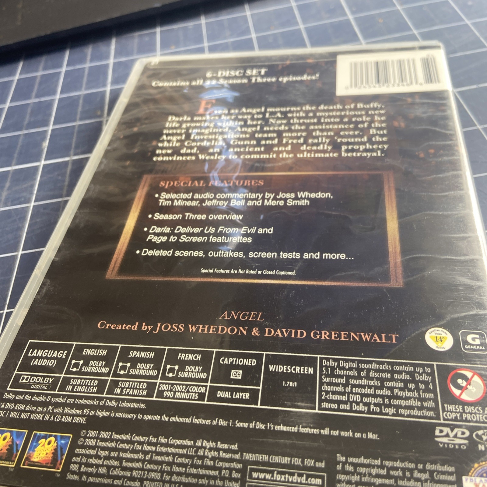 Angel – TV Series DVD Seasons 1-5 1,2,3,4,5 – Free Shipping
