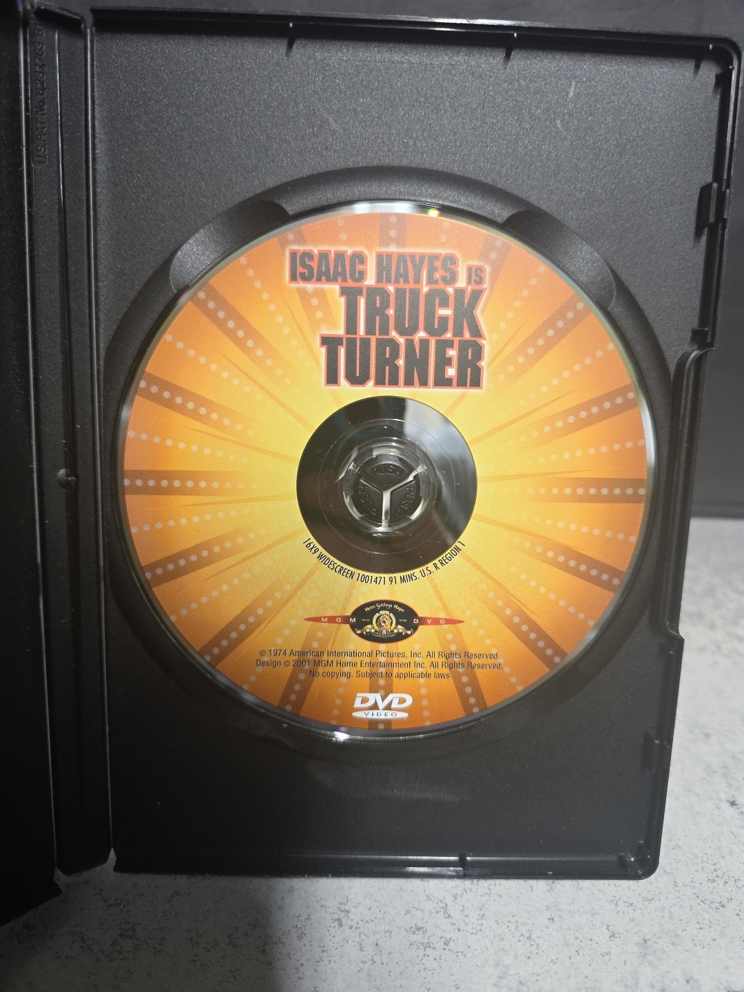 Truck Turner DVD 1974 Isaac Hayes Blaxploitation Soul Cinema, Like New Free Ship