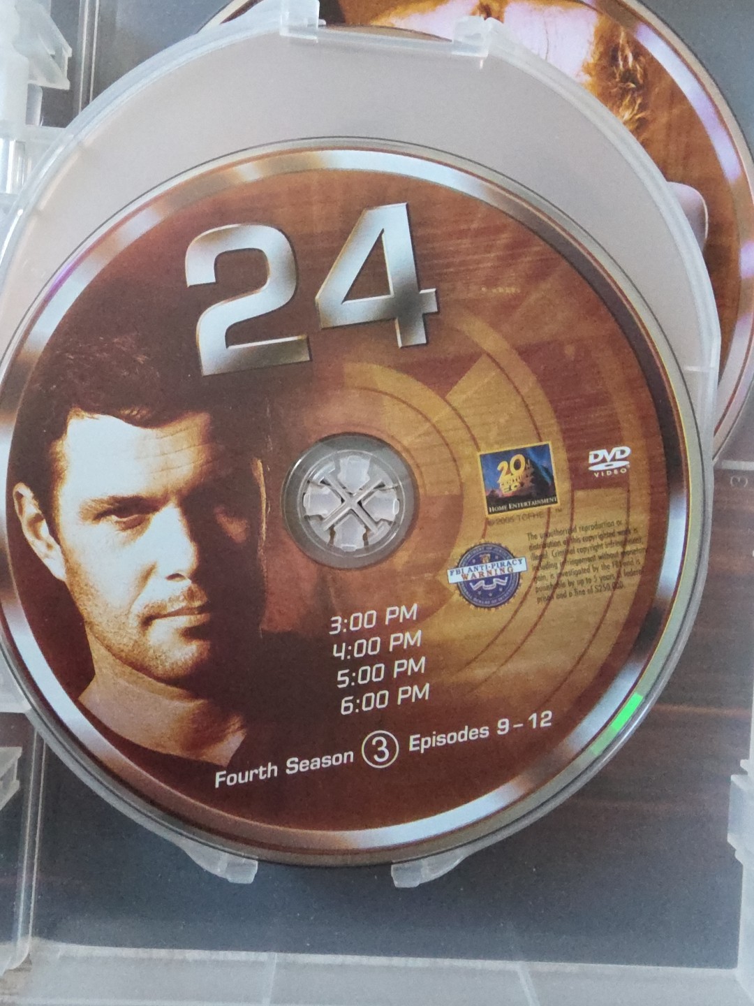 24 (2001 TV Series) DVD Jack Bauer Kiefer Sutherland Complete Fourth 4 Season